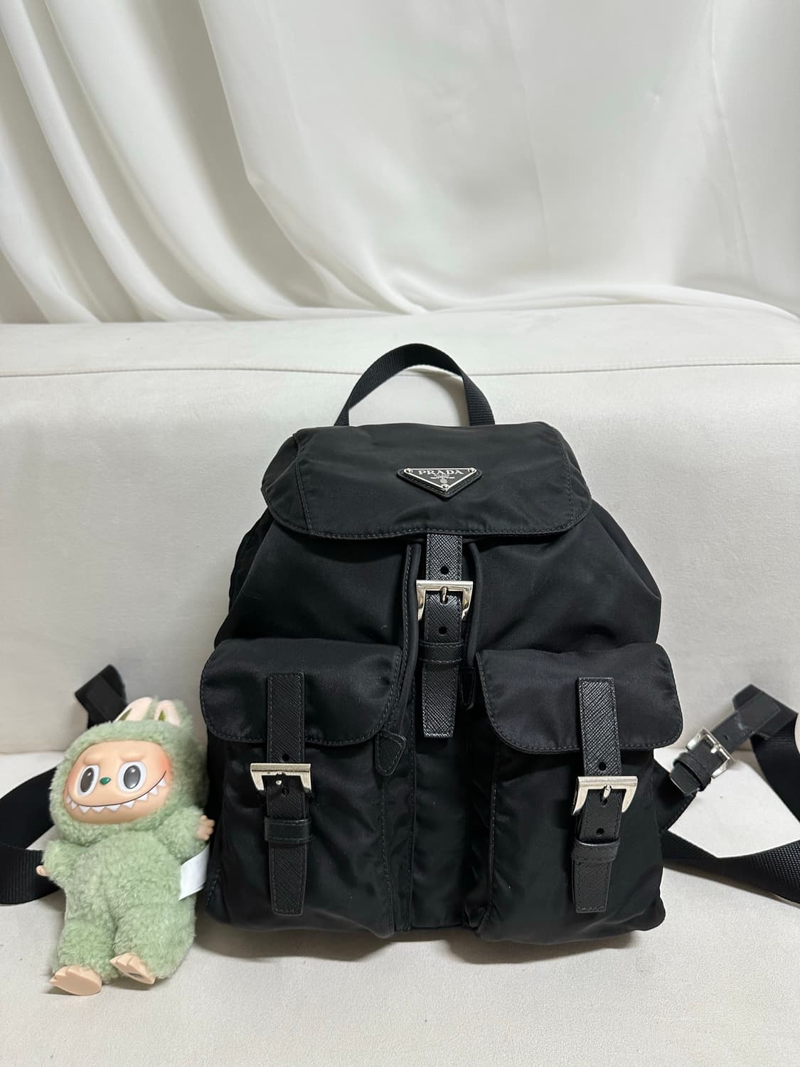 [A+ 정품] 프라다 백팩 스몰 신형 1bz677 상품이미지3