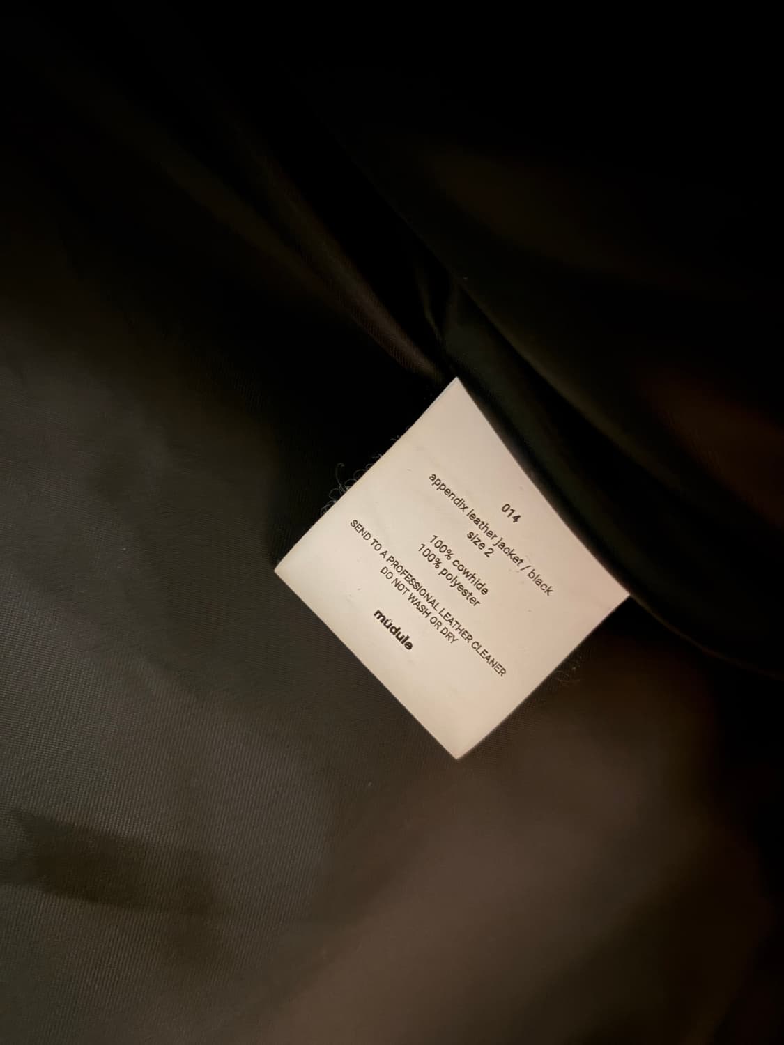 머듈 014 레더 블랙 상품이미지3