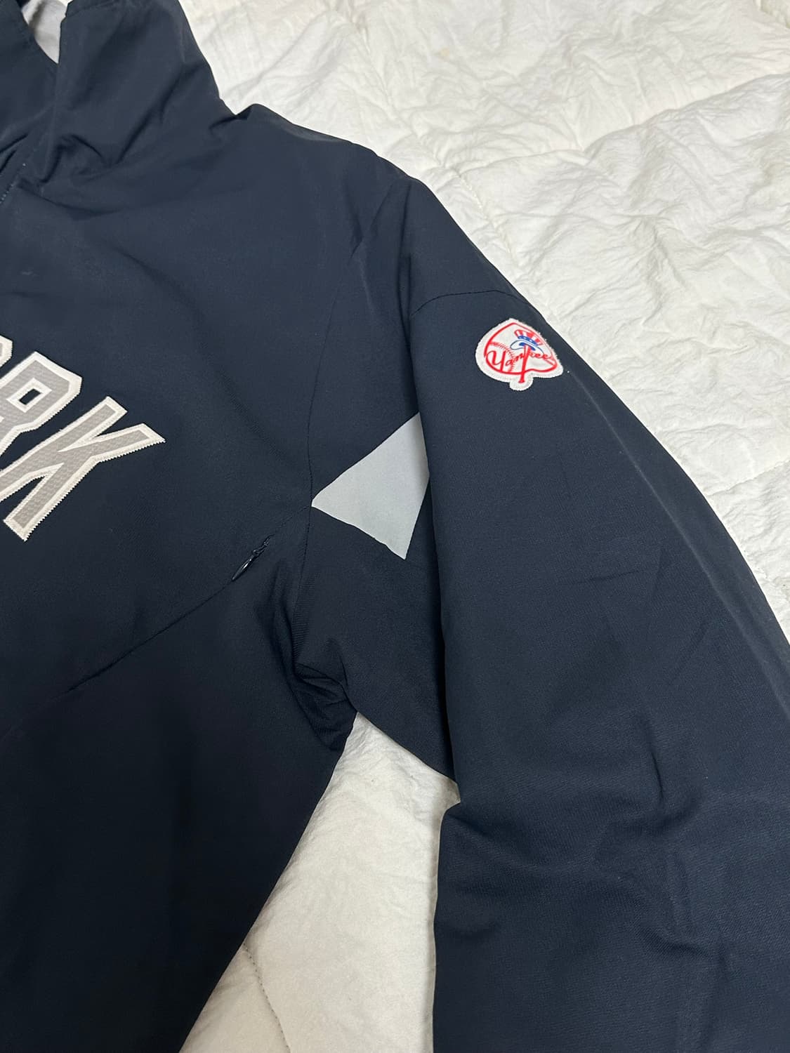 마제스틱 뉴욕양키즈 스타디움 점퍼 라지  베이스볼점퍼 야구 상품이미지4