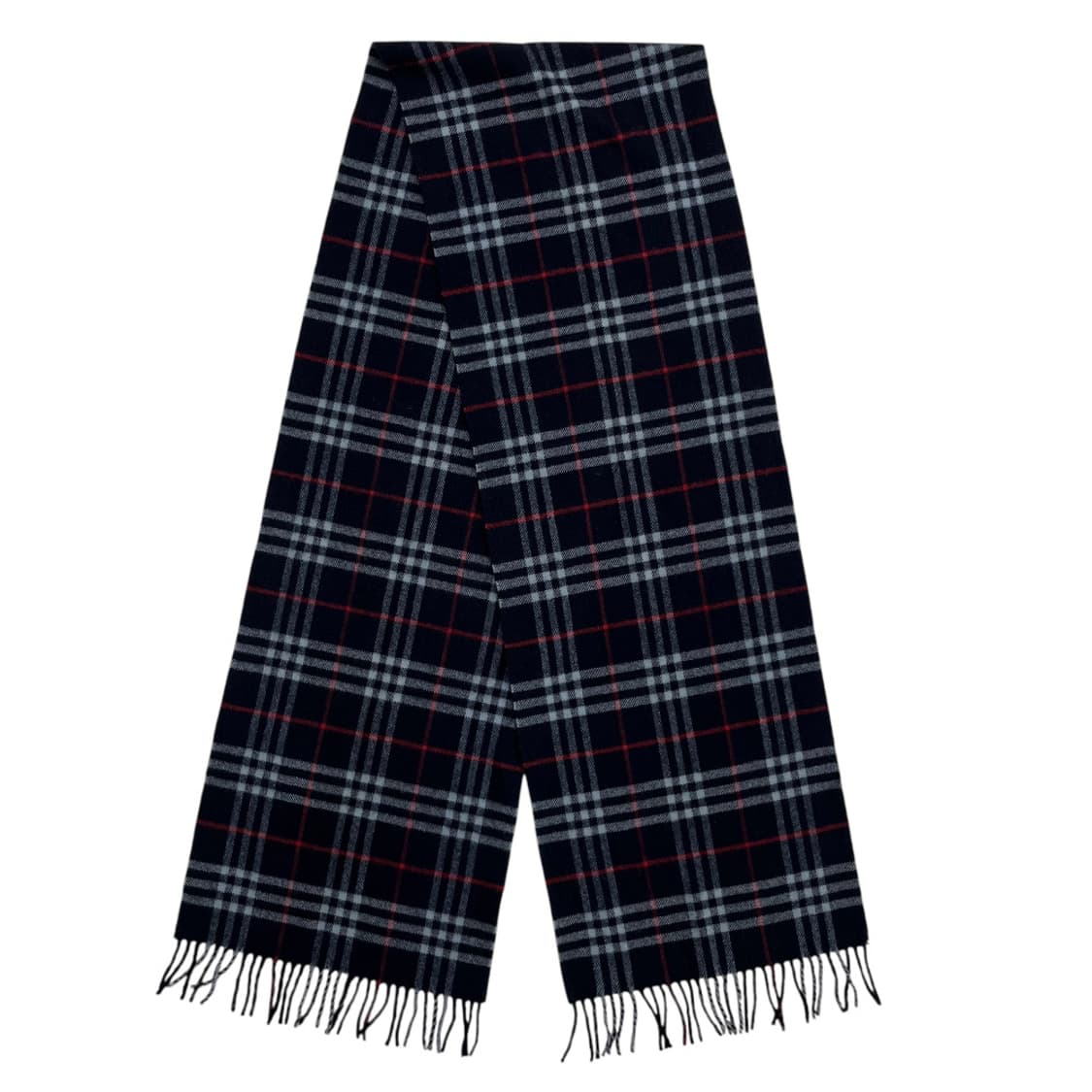 버버리 네이비 노바체크 램스울 머플러 상품이미지4