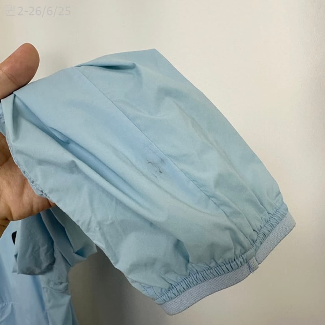 네셔널지오그래픽 남자 얇은 집업자켓 블루 105 XL 상품이미지5