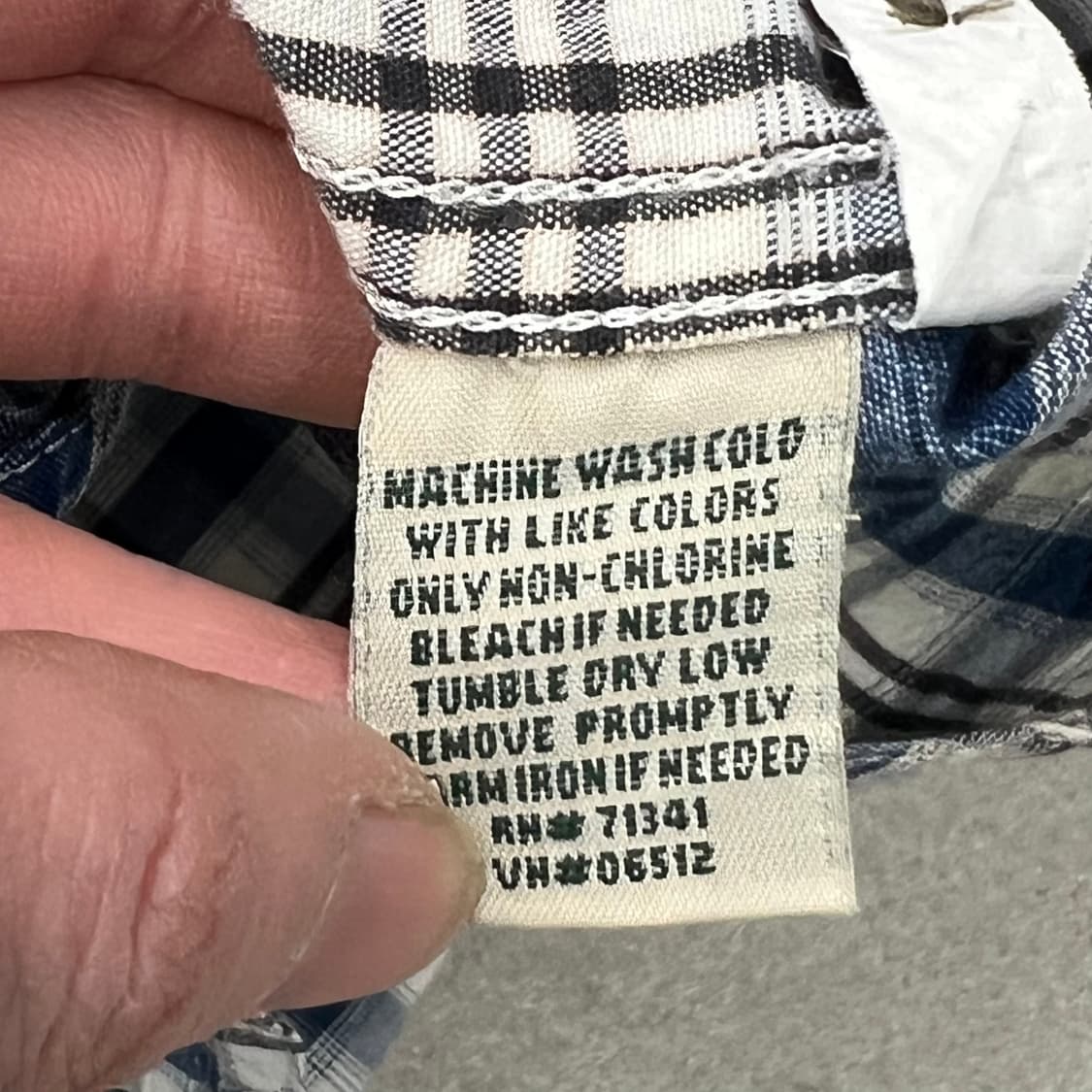 엘엘빈 워크 체크셔츠 s09484 상품이미지6