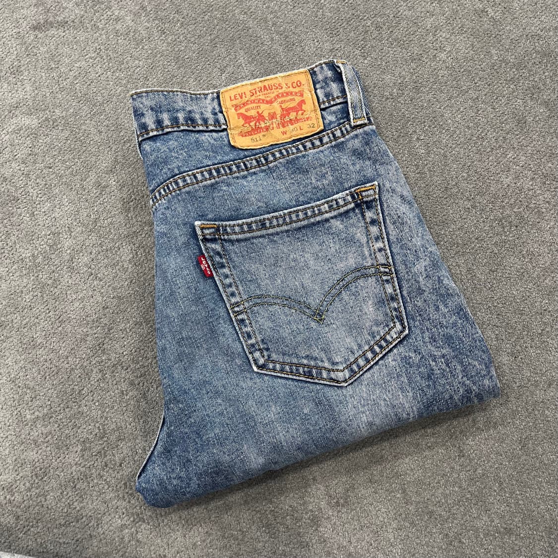 30 리바이스 511 패치 와펜 데님팬츠 상품이미지1