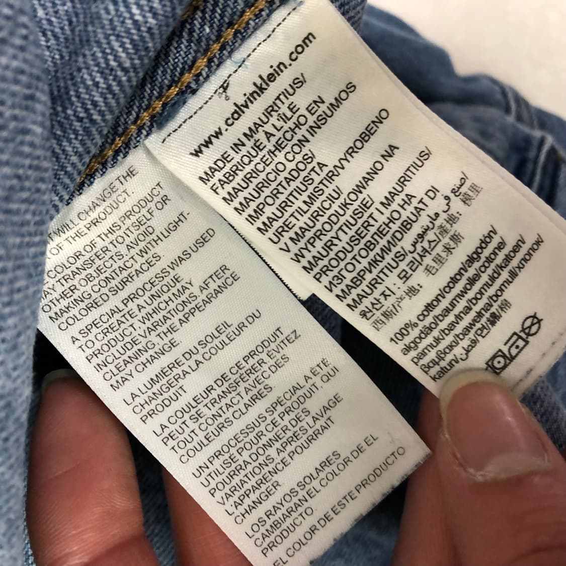 캘빈클라인 데님셔츠 상품이미지7