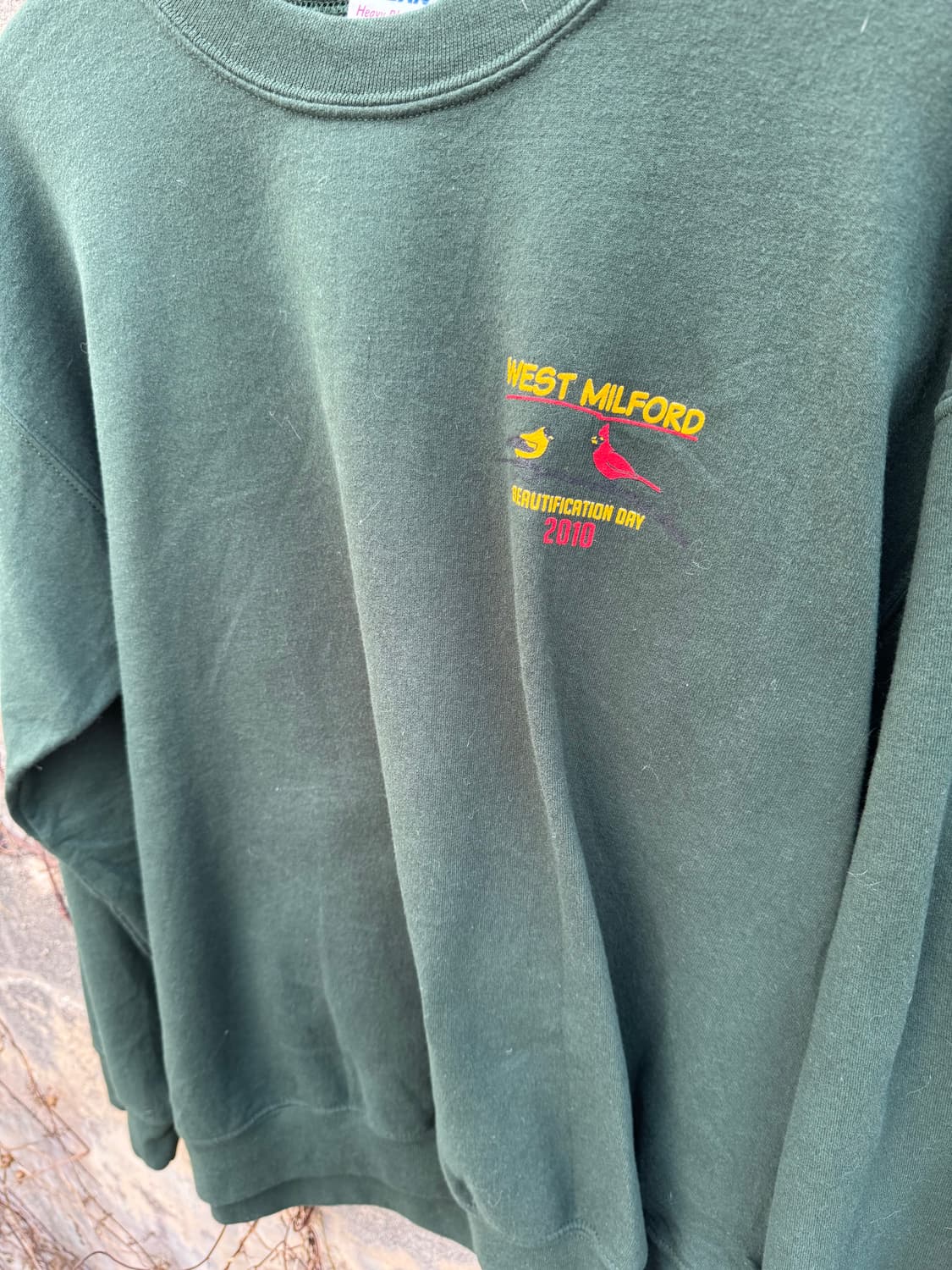 길단 빈티지 앵그리버드 프린팅 스웻 셔츠 맨투맨 그린 m 상품이미지3