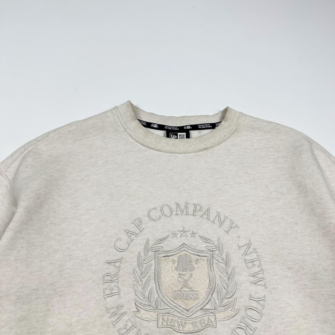 뉴에라 1920 아이보리 크루넥 맨투맨 (S) 상품이미지1