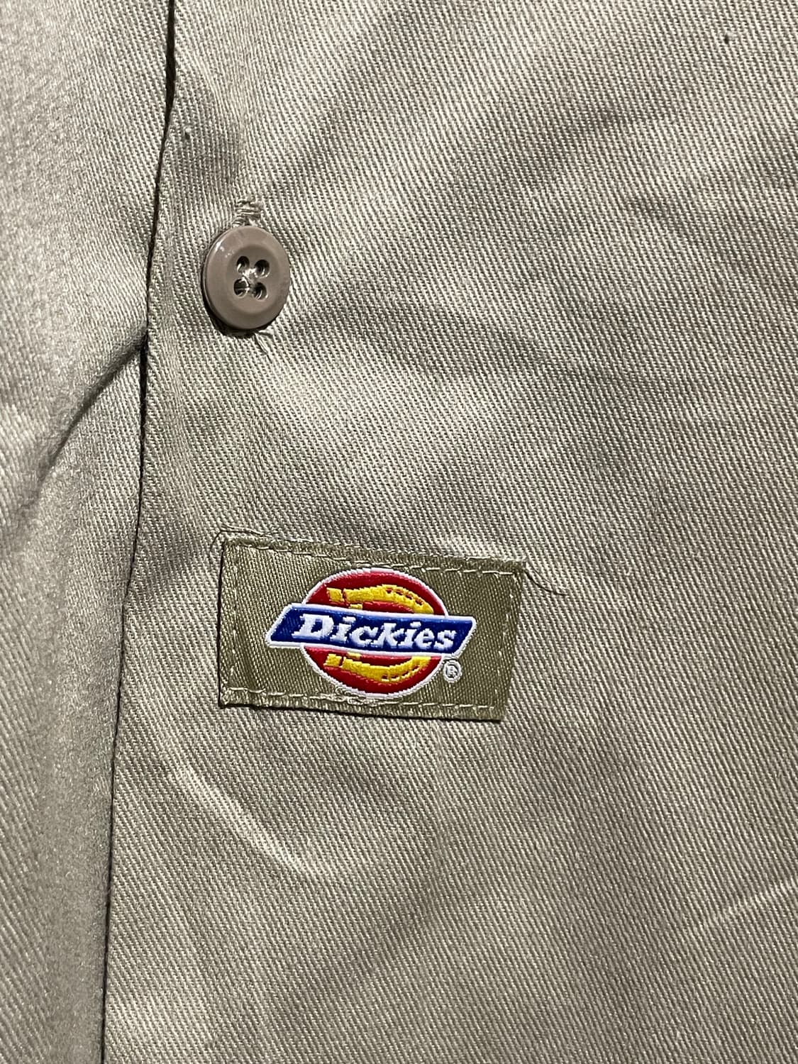 디키즈 베이지 워크셔츠 L 상품이미지4