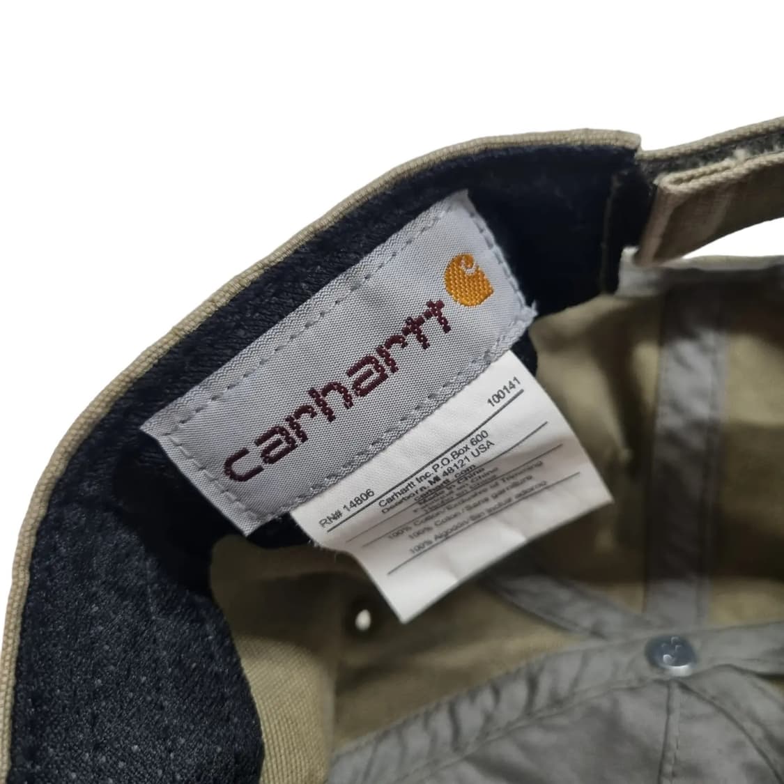 [carhartt]  빈티지 칼하트 볼캡 카키 상품이미지5