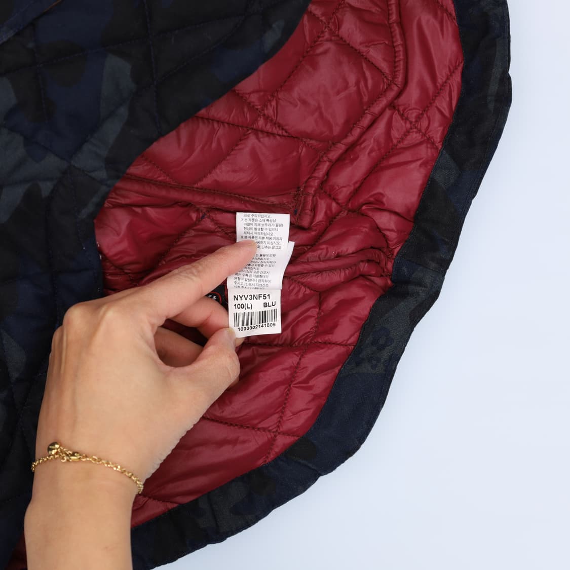 [100] 노스페이스 카모 패딩조끼  1208H1 상품이미지5