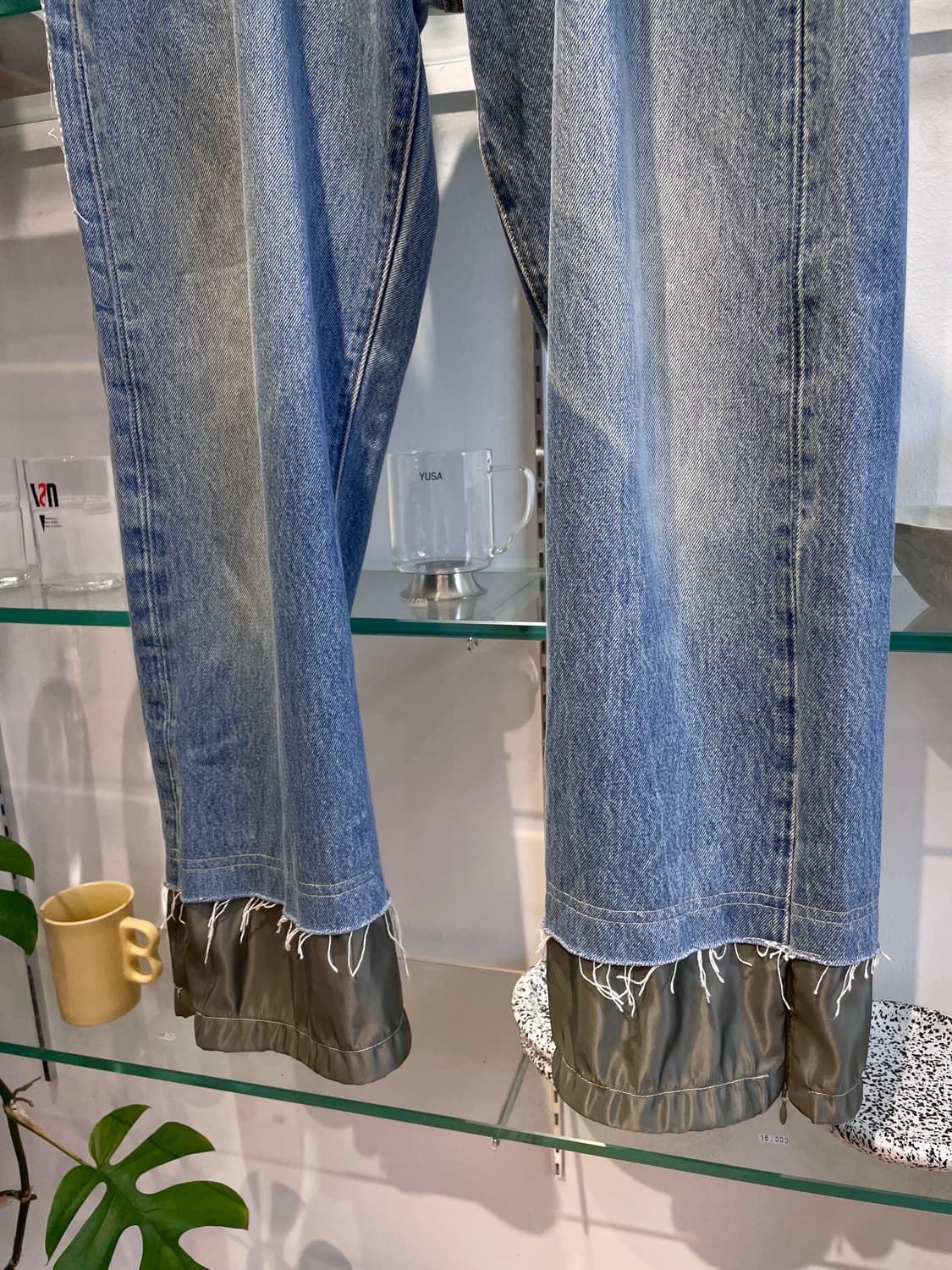 폴리퀀트 remake denim pants 상품이미지4