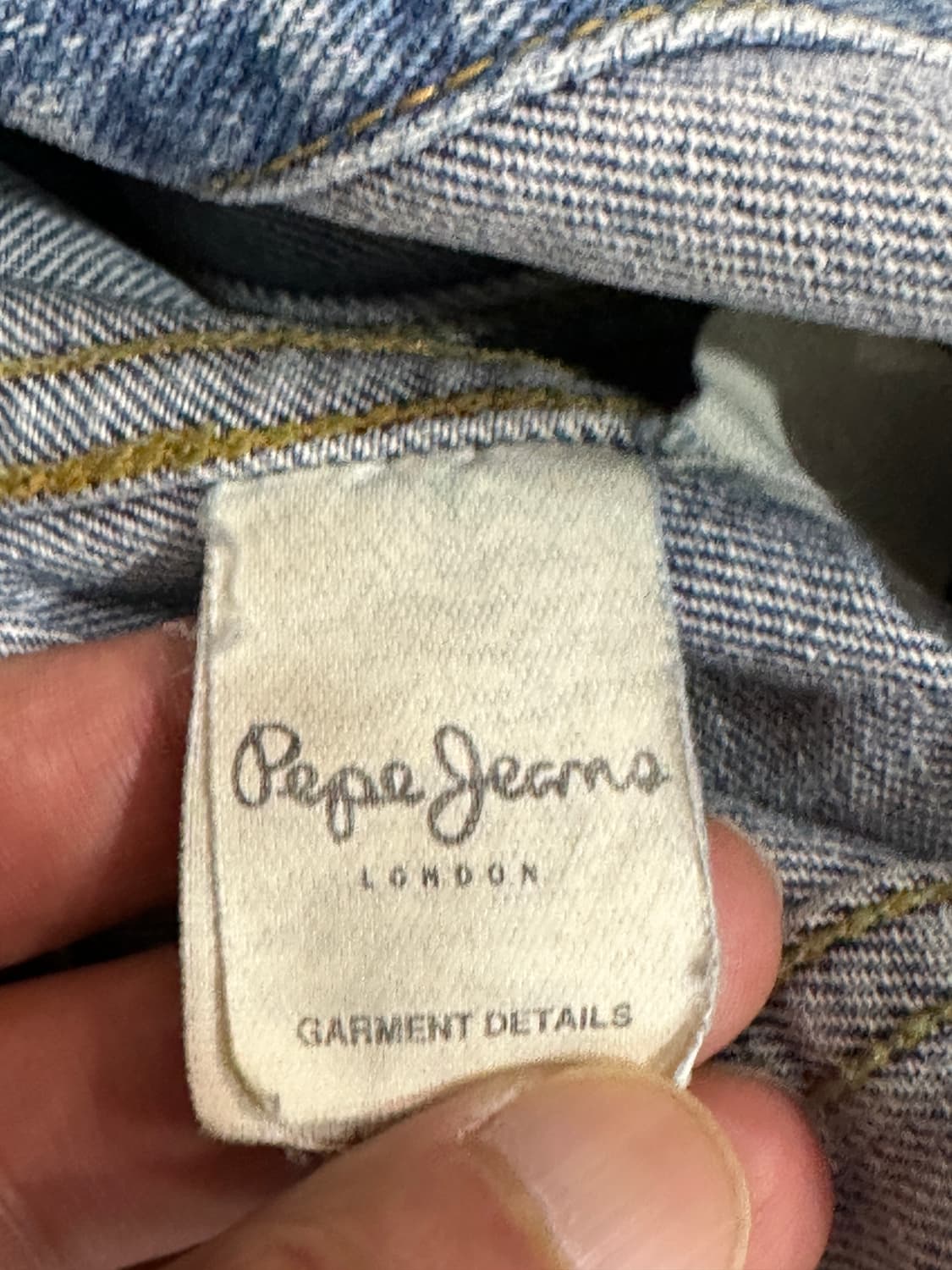 Pepe Jeans 여성 데님 청자켓 M 상품이미지5