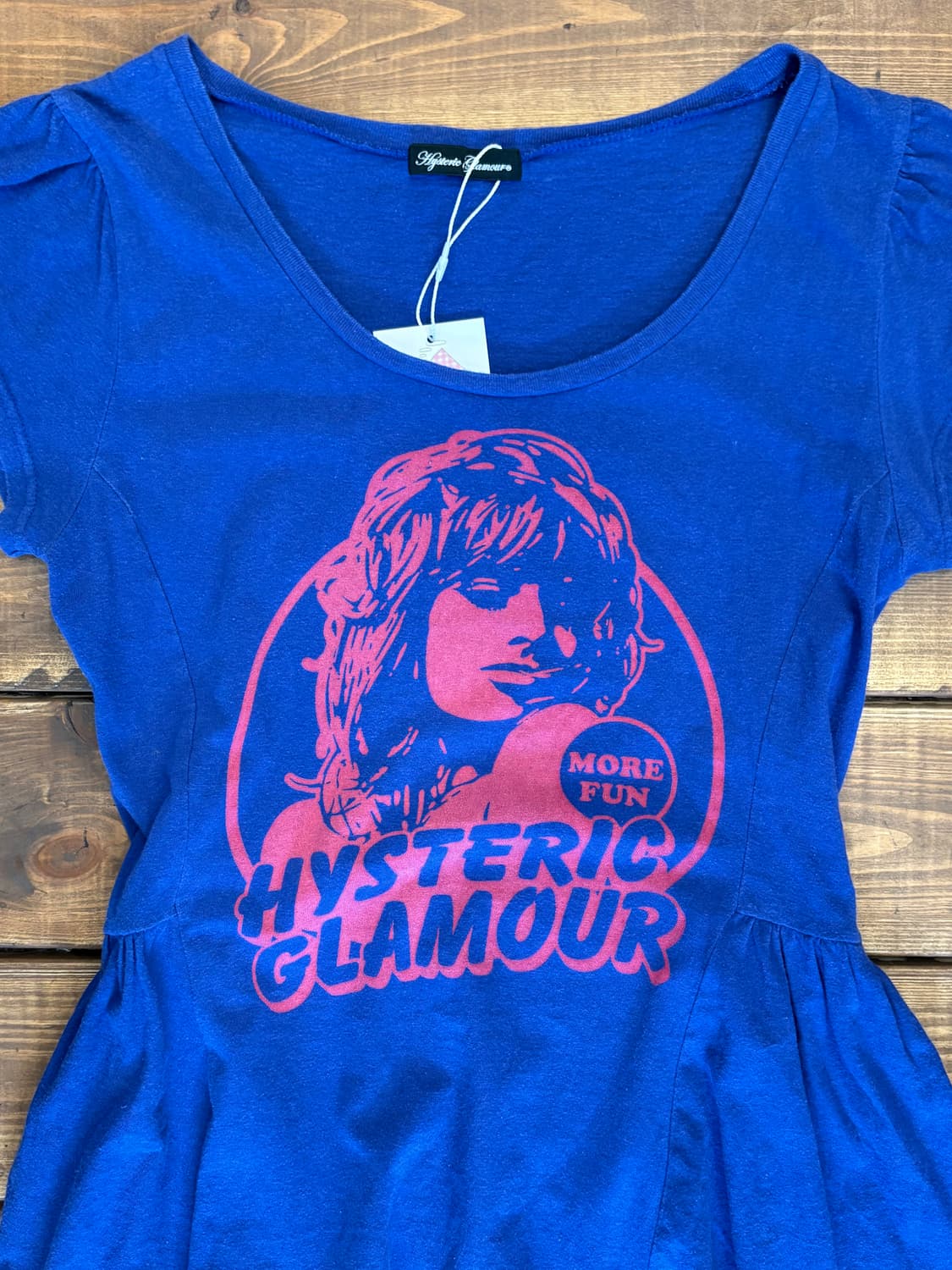 히스테릭글래머 히스걸 블루 핑크 원피스 상품이미지7