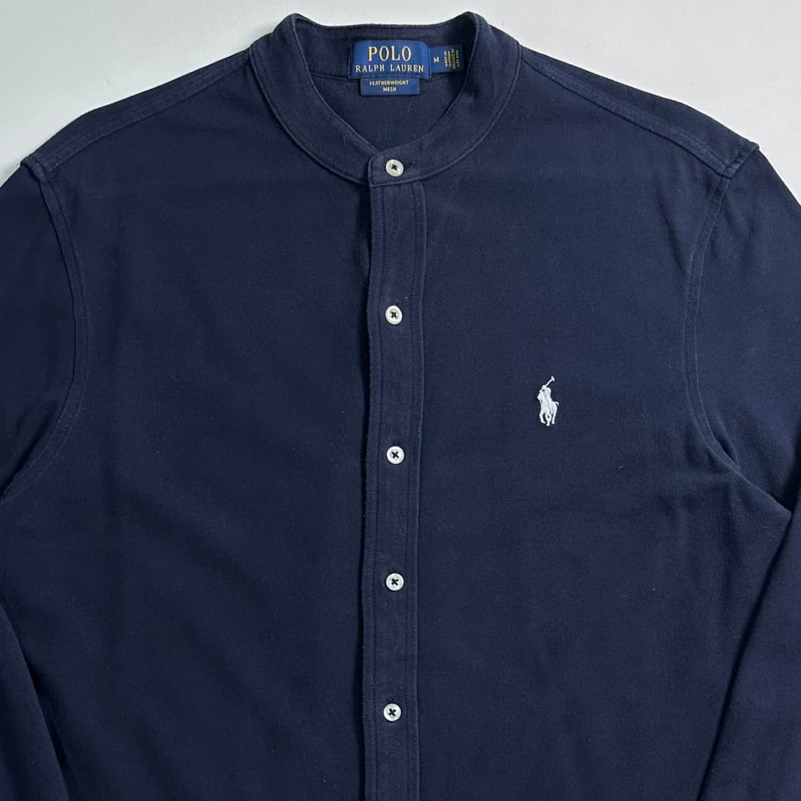 폴로 랄프로렌 차이나카라 네이비 셔츠 상품이미지2