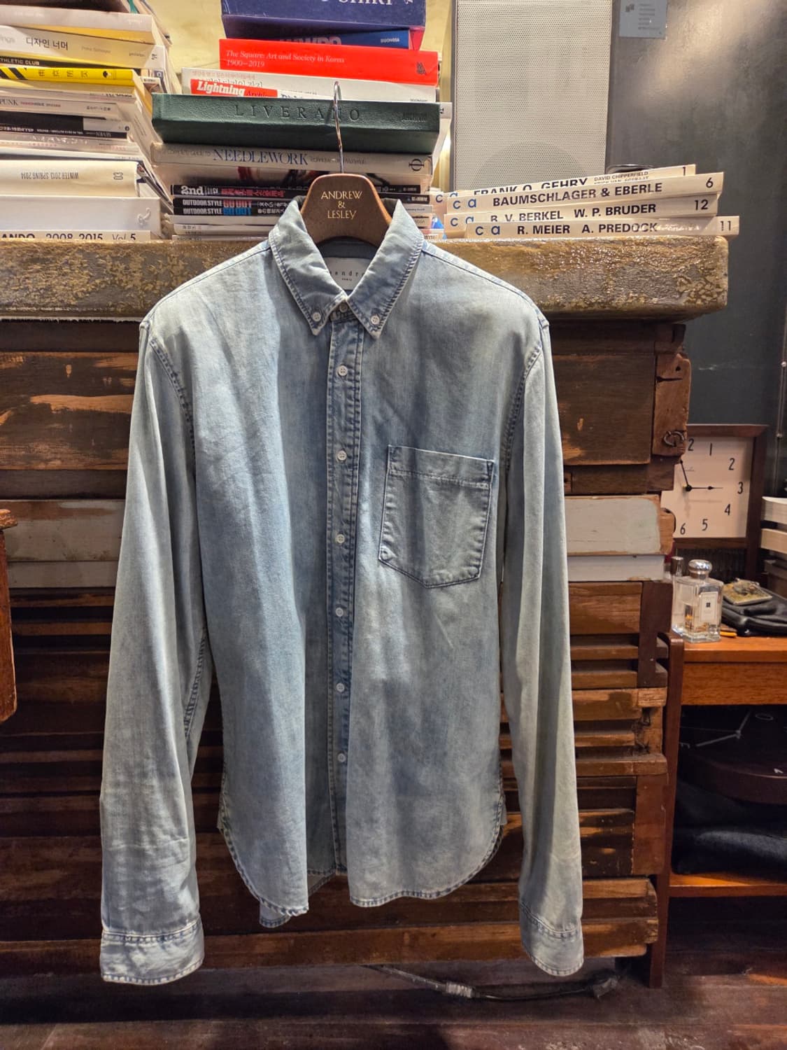 산드로 버튼다운셔츠  상품이미지1