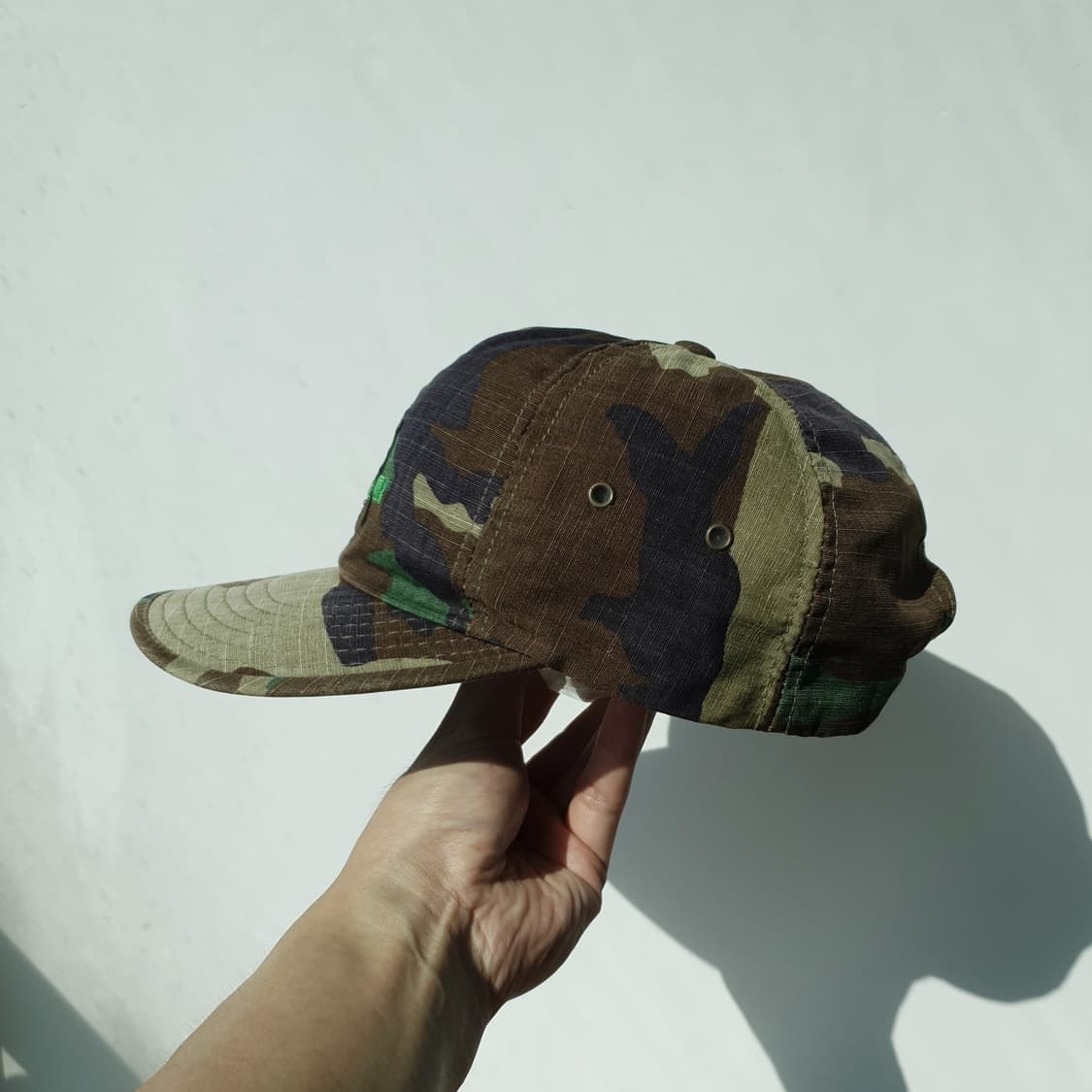 90s STUSSY rasta 6pannel cap 상품이미지4