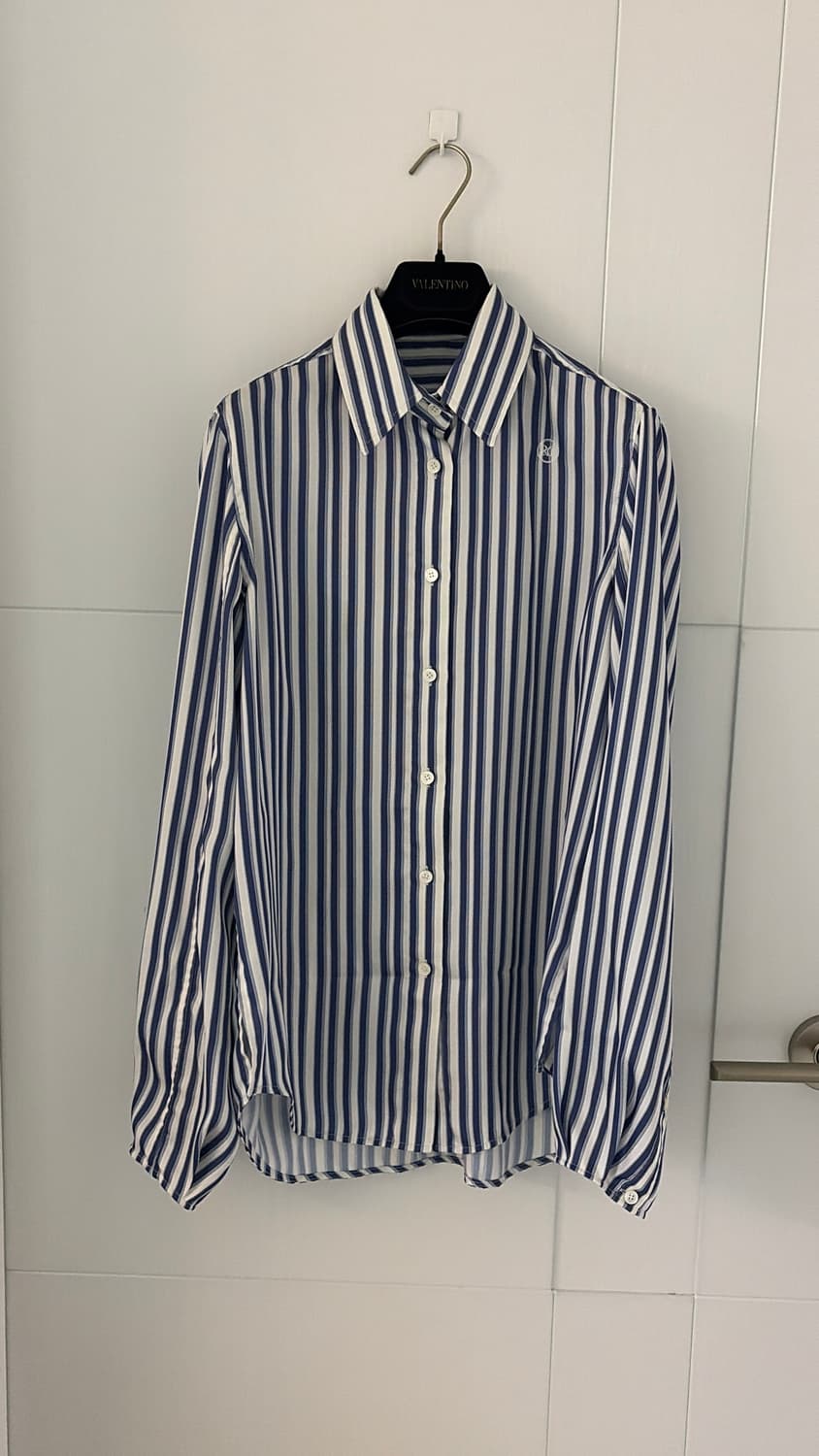 렉토 스트라이프 셔츠블라우스 44-66 정품 상품이미지1