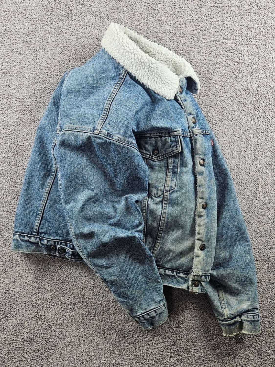 90's USA 리바이스 쉐르파 데님 트러커 자켓 ( L )/ 11021 상품이미지4