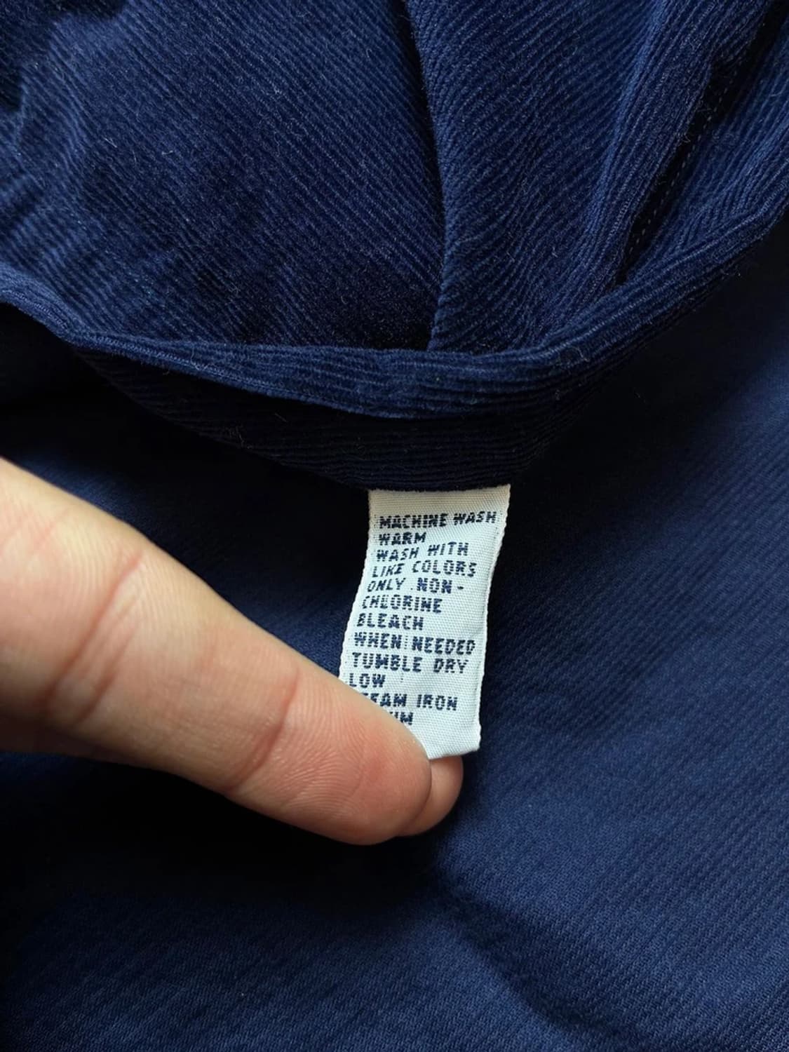 폴로 랄프로렌 00's 블레이크 코듀로이 솔리드 셔츠 PN8782 상품이미지8