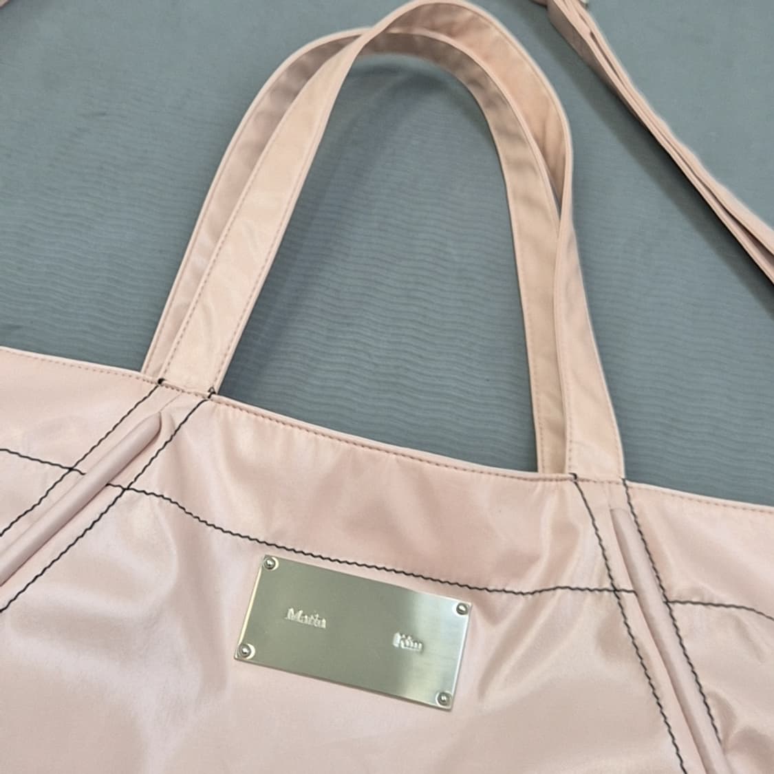 마뗑킴 코티 빅 토트백 핑크 상품이미지2