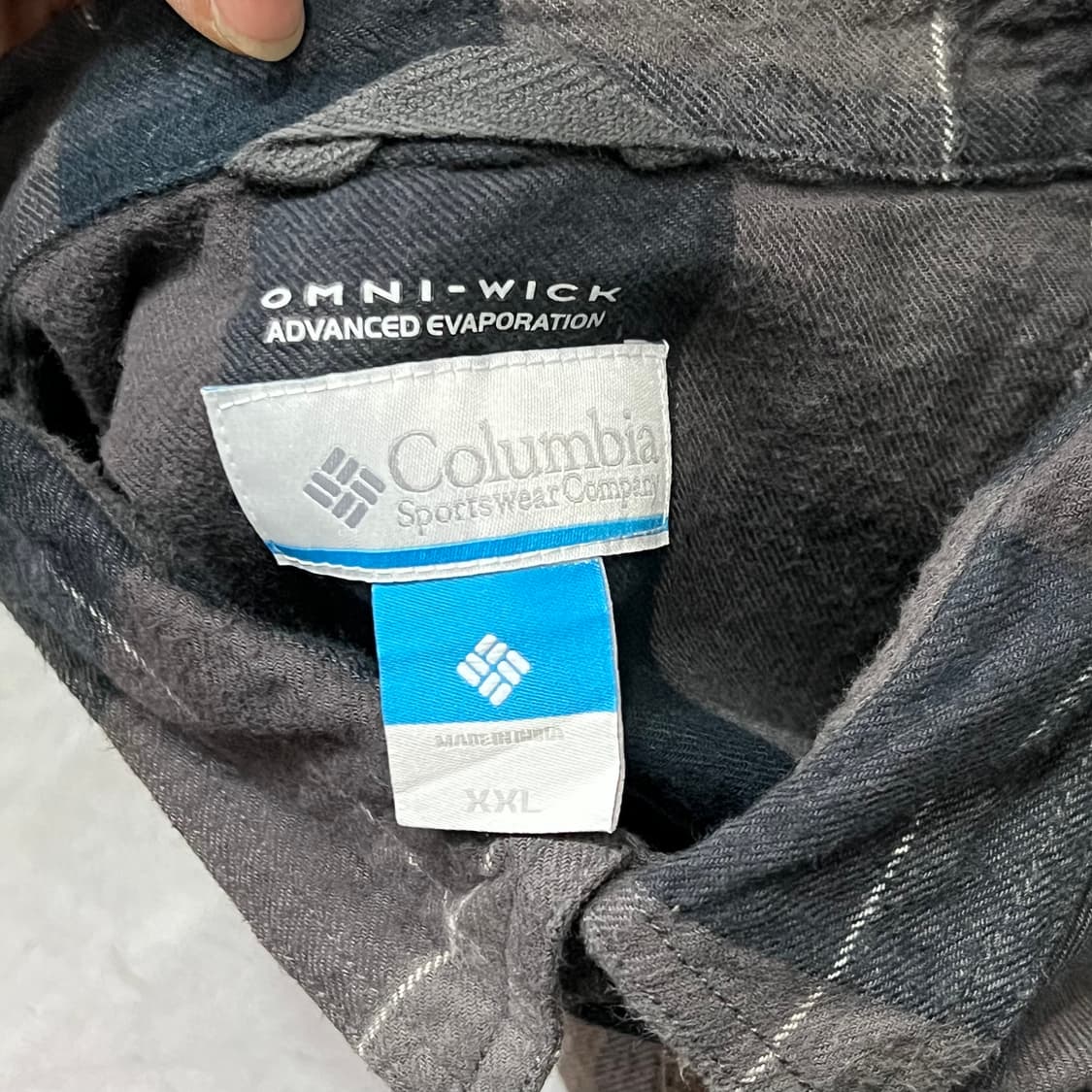  컬럼비아 워크 체크 셔츠 y14995 상품이미지6