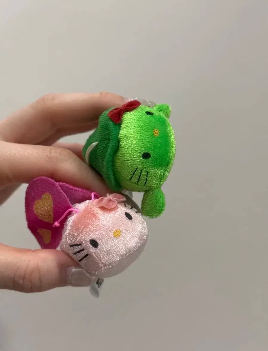 고전 키티 인형 스트랩 나비 거북이 일괄 상품이미지1