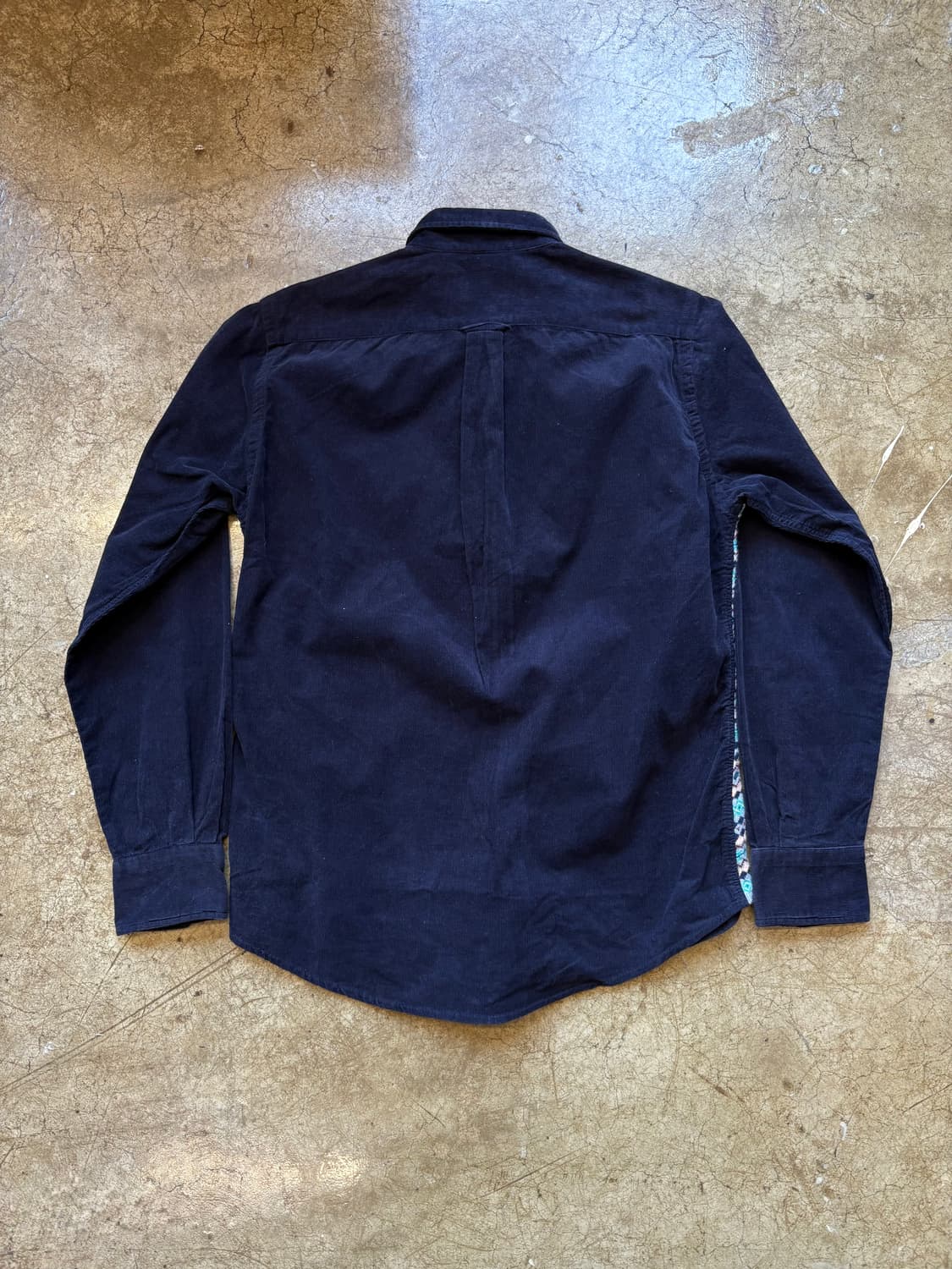 green label relaxing 에스닉 니트 코듀로이 셔츠 상품이미지5