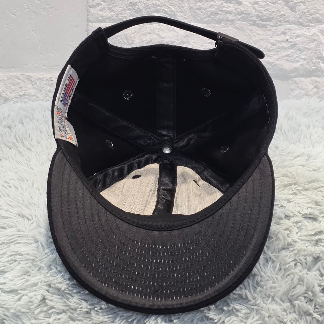 p1-5:에베츠필드플란넬x아웃모드 울 볼캡 블랙55-59cm희귀템 상품이미지4