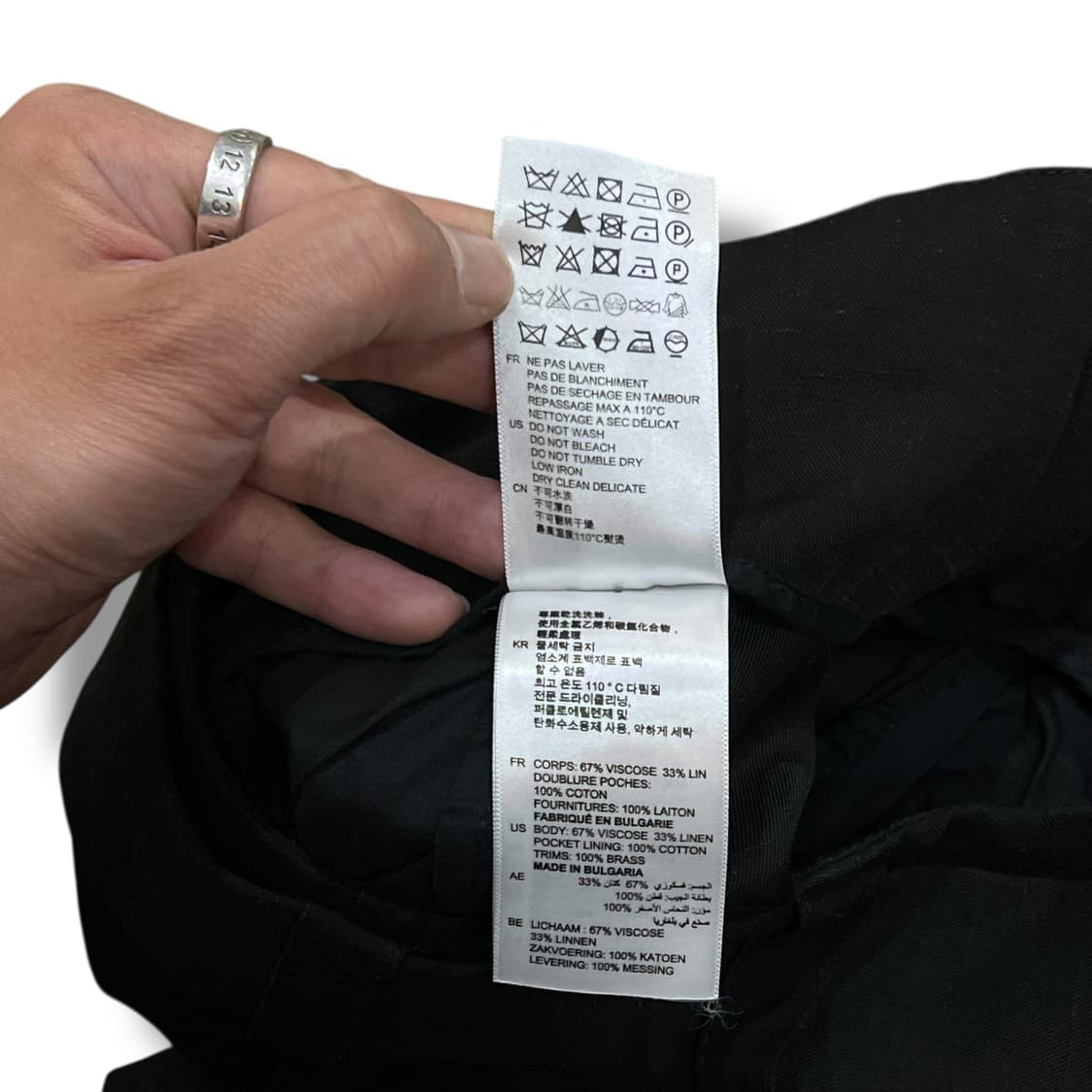  산드로 벨크로 슬랙스 y14241 상품이미지9