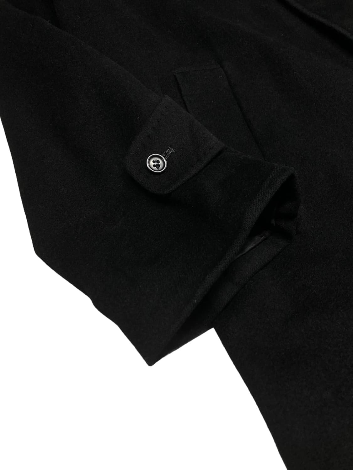 WALTER ITALY cashmere coat 블랙 코트 상품이미지3