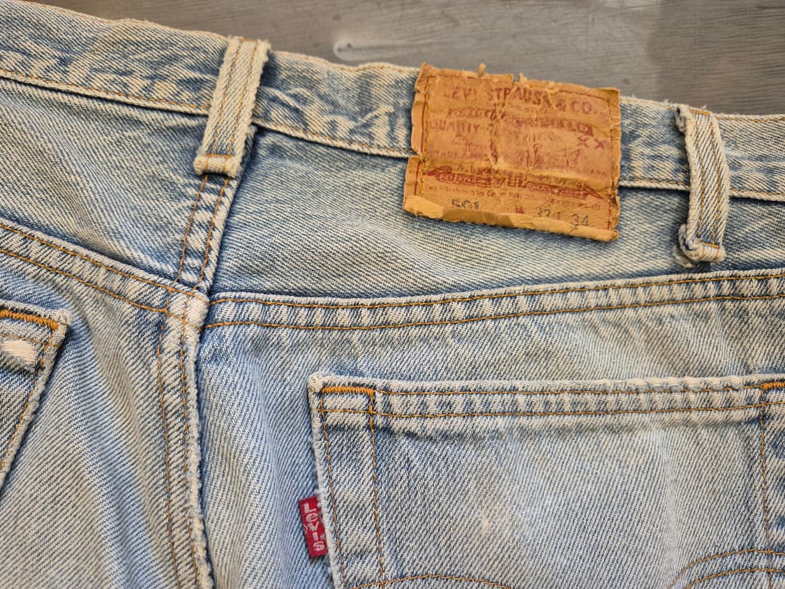 90s 리바이스 501 데님 팬츠 상품이미지5