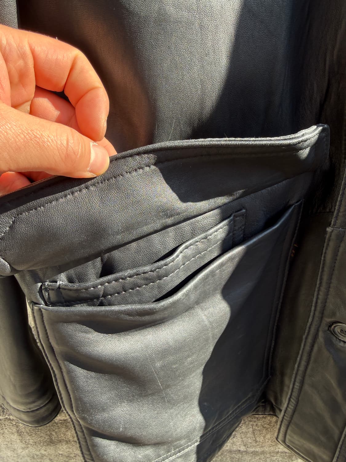 올립 양가죽 카코트 M(XL) 상품이미지5