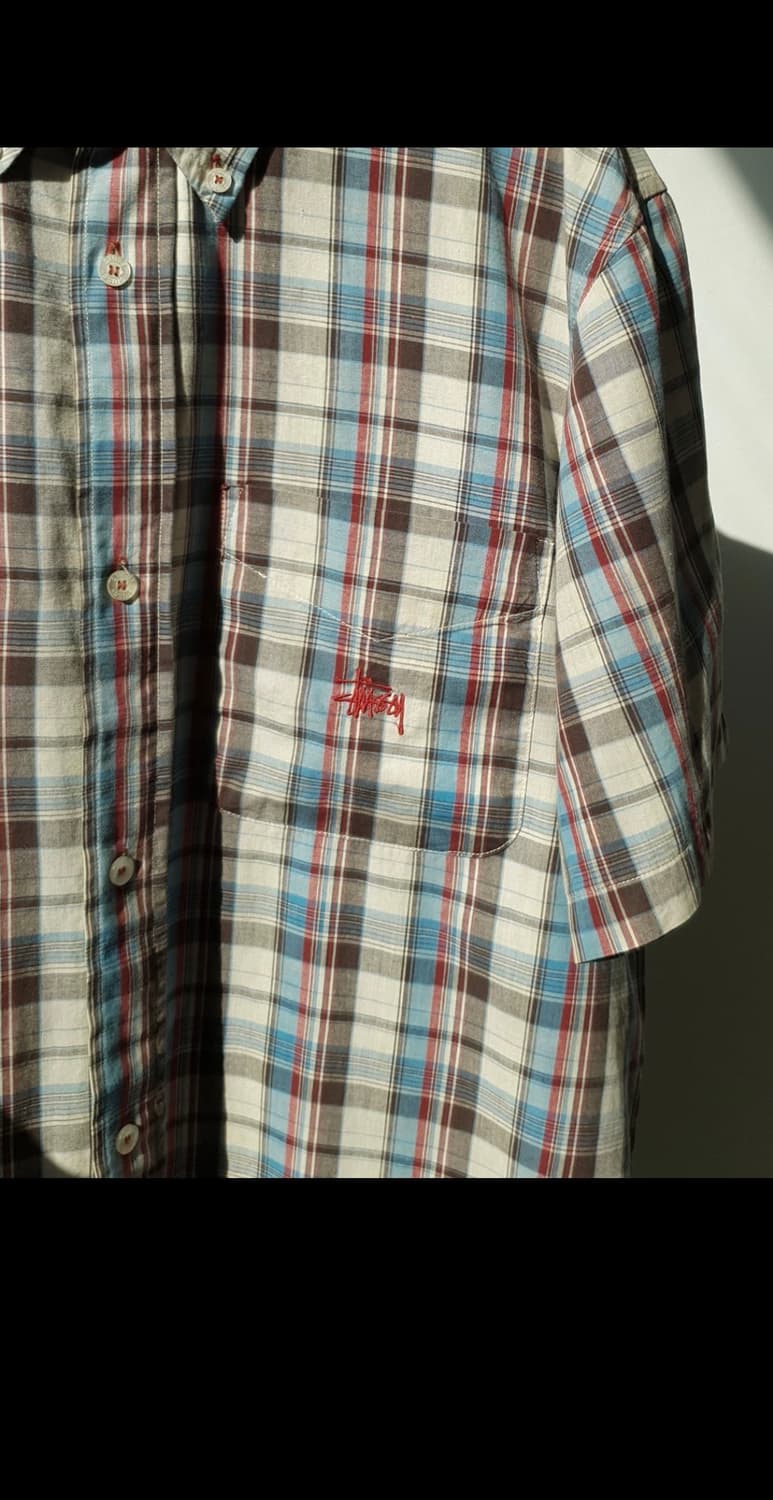 스투시 체크셔츠 상품이미지4