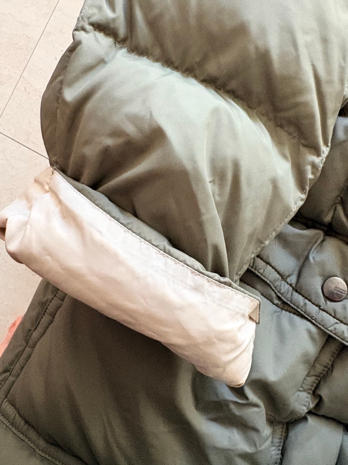 스튜디오톰보이 덕다운 롱패딩(F)  상품이미지5