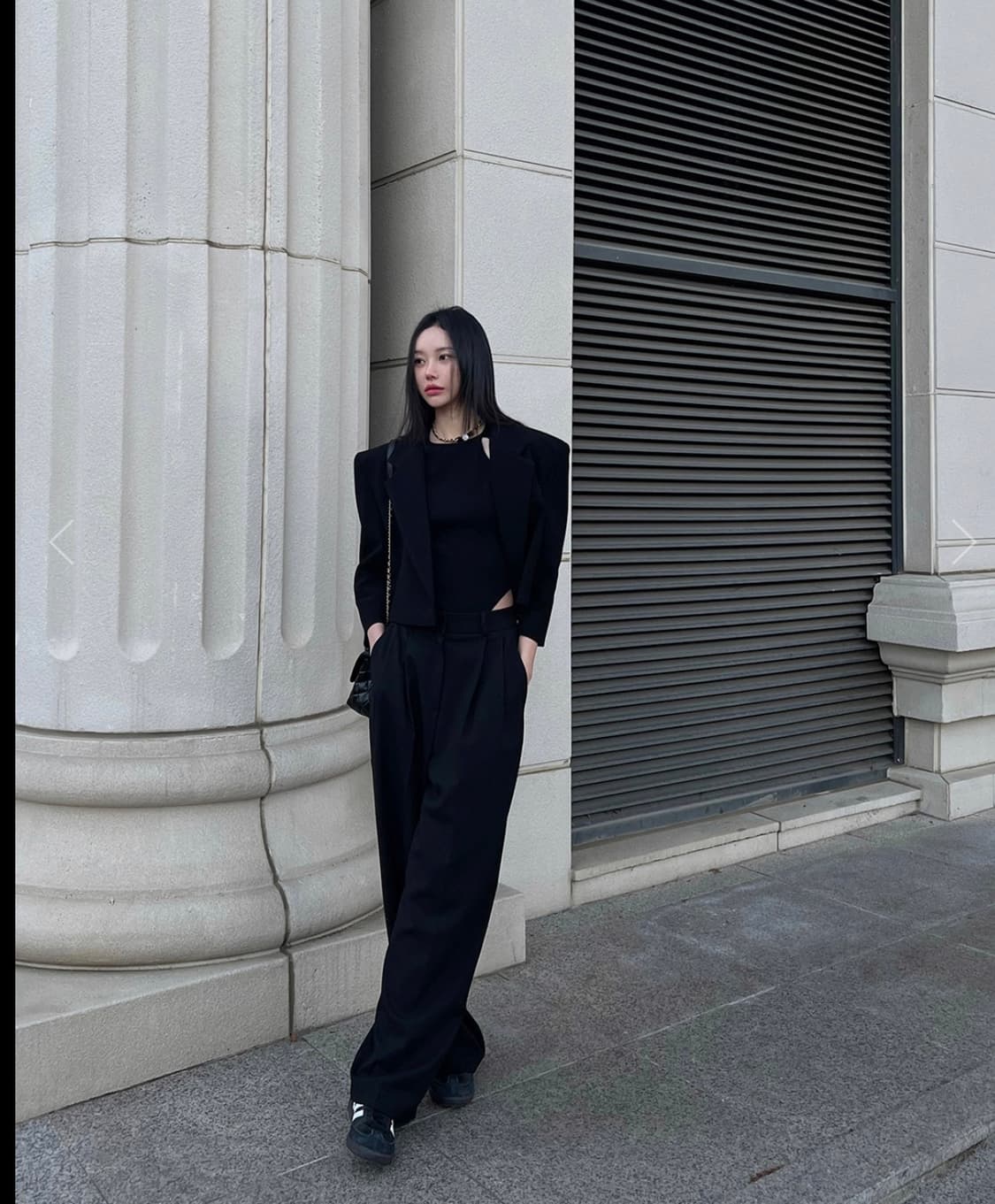 새상품) 랑거 langer 스퀘어 숏 자켓  카키 브라운 상품이미지7