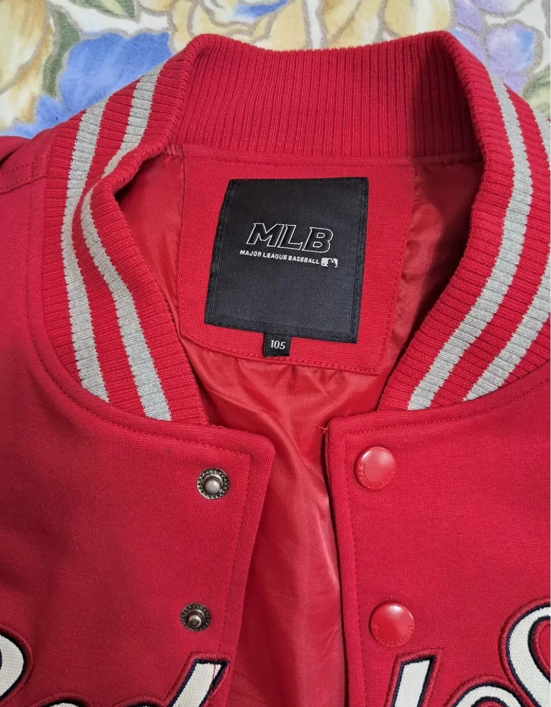 MLB 남성 레드삭스야구점퍼 블루종점퍼 상품이미지5