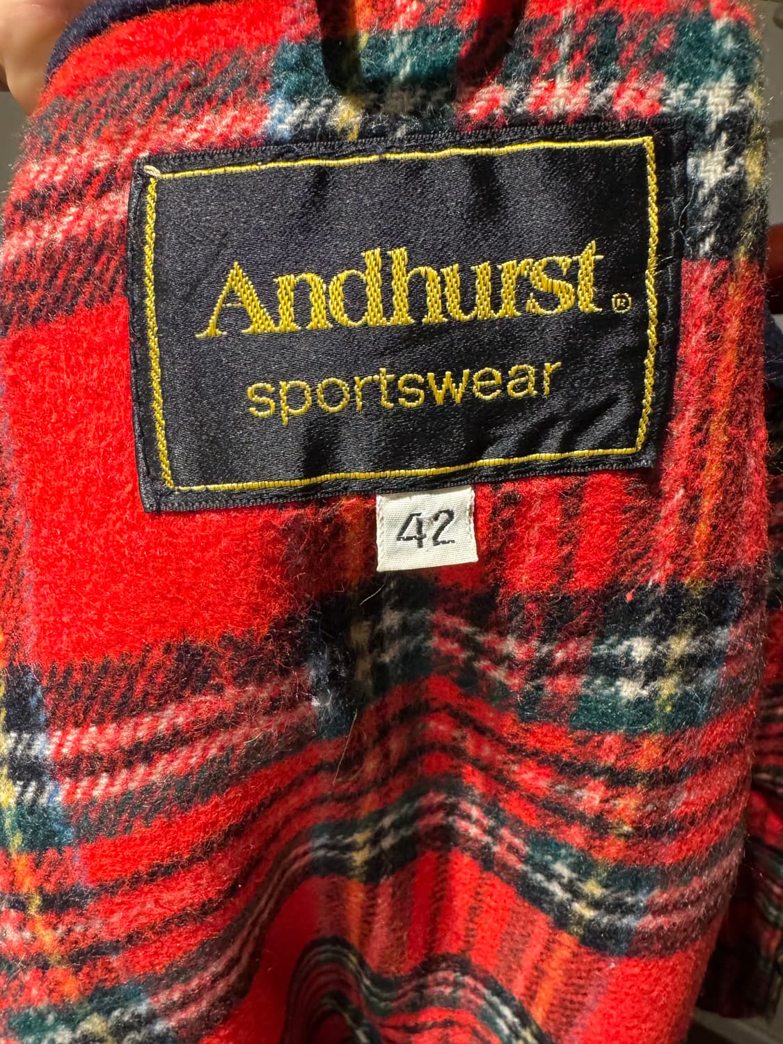 90s 빈티지 울자켓 상품이미지4