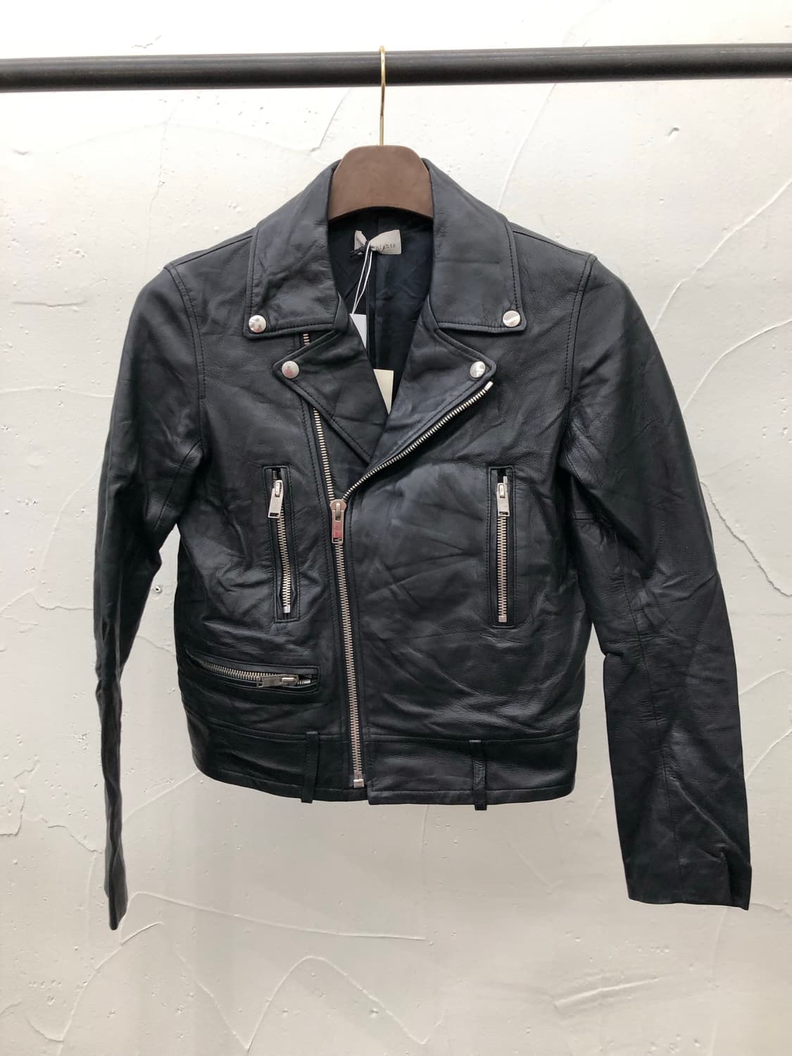 양가죽 라이더 자켓 상품이미지1