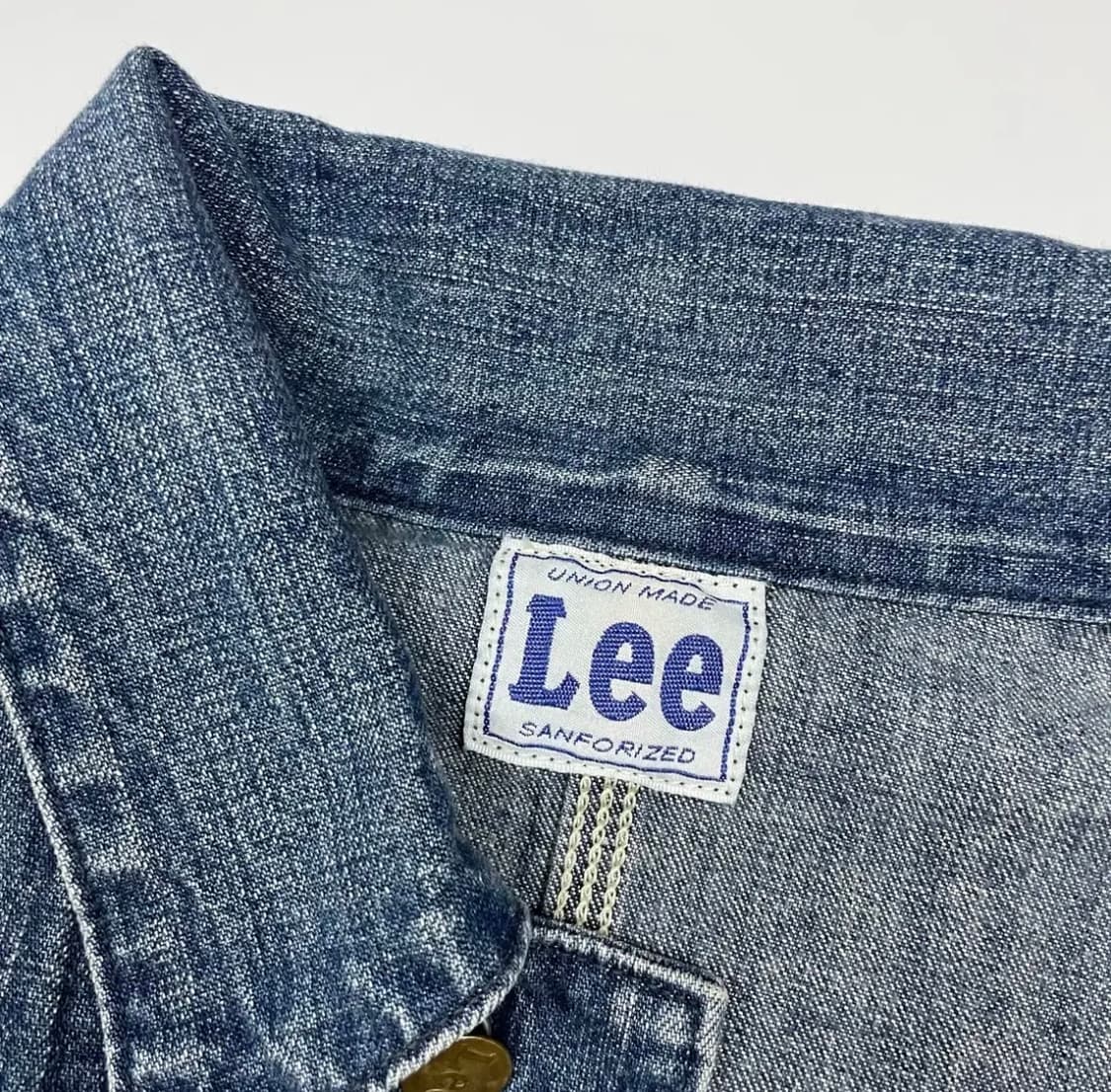 리 재팬 페인팅 데님 커버올 자켓 상품이미지7