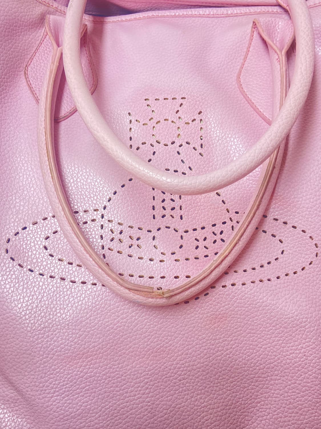 비비안웨스트우드 핑크 보부상백 빈티지백 오네갸루  상품이미지2