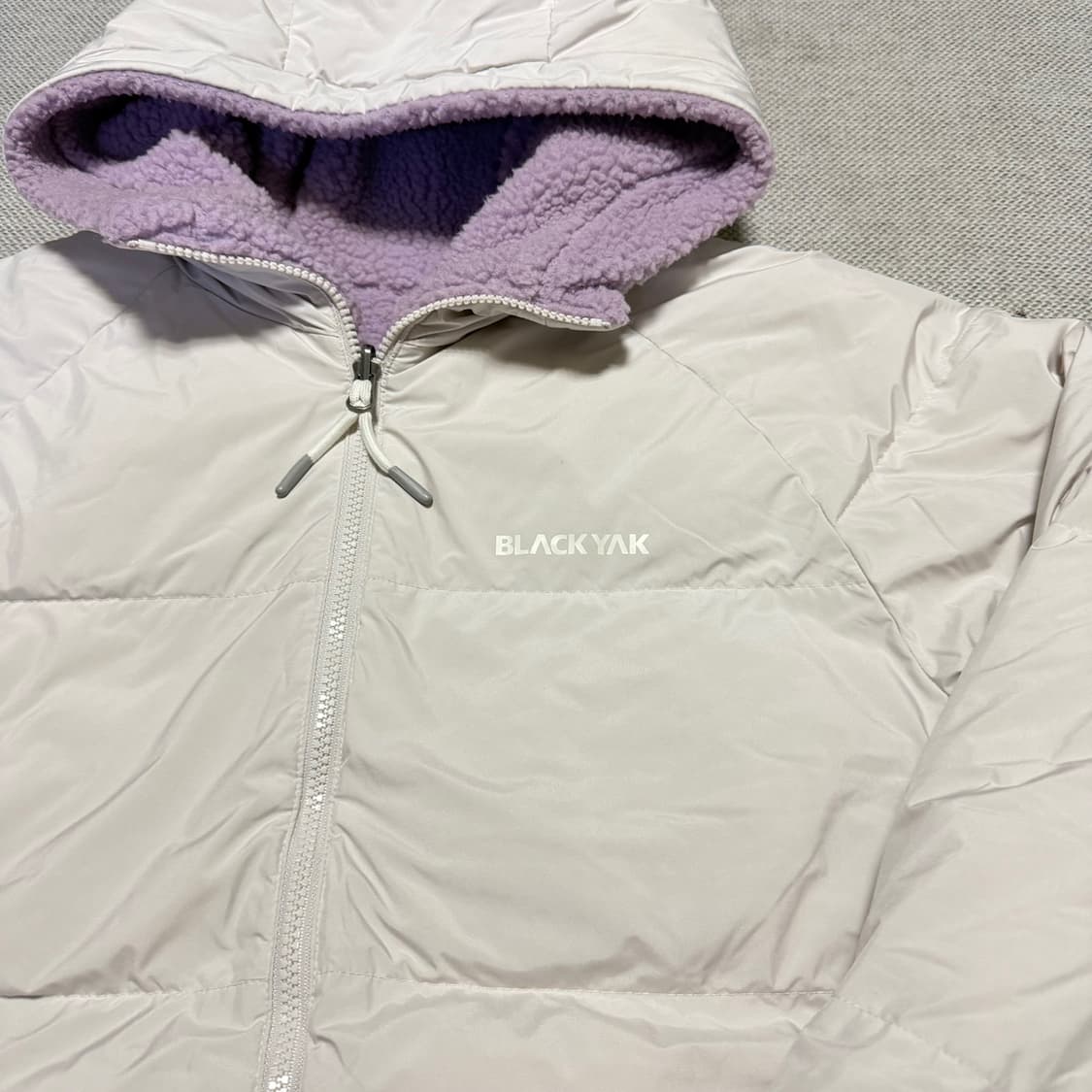 블랙야크 리버시블 플리스 패딩 자켓 상품이미지3