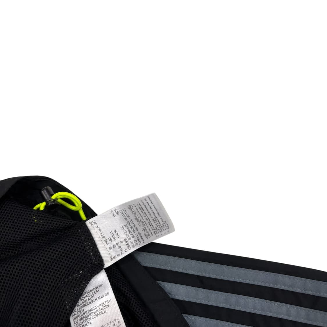 아디다스 블랙 우븐 바람막이 자켓 상품이미지4