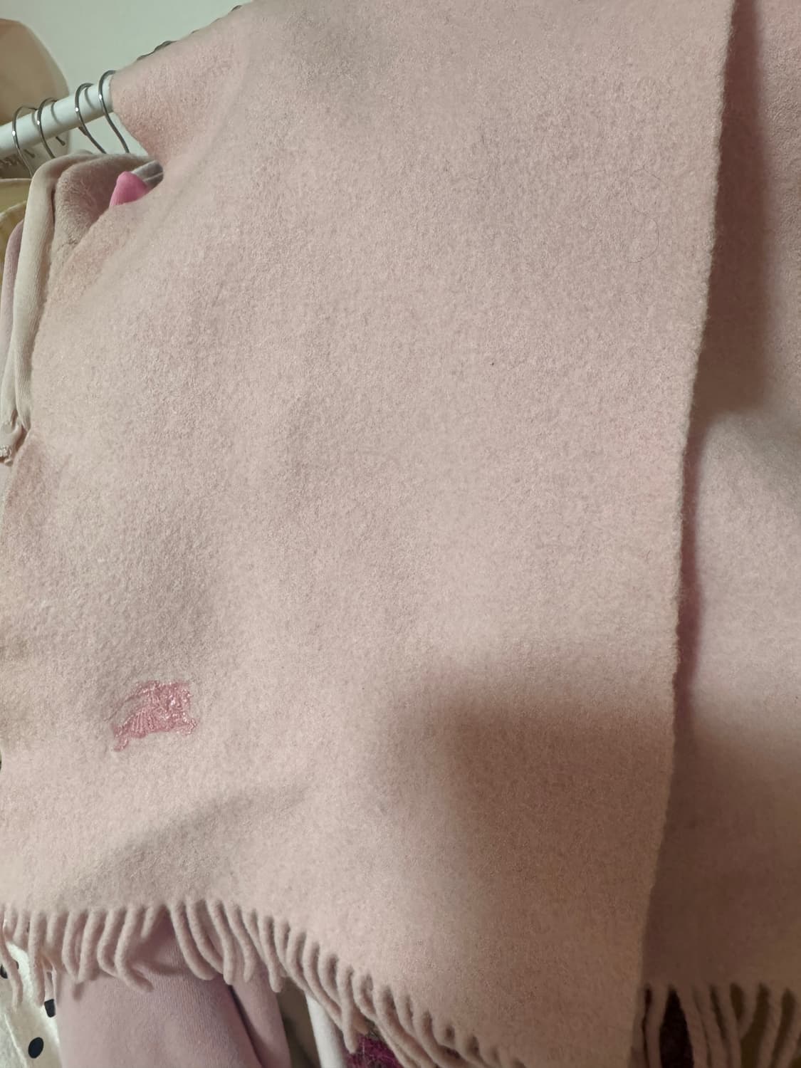 핀터레스트 버버리 핑크 머플러 목도리 딸기우유 상품이미지1