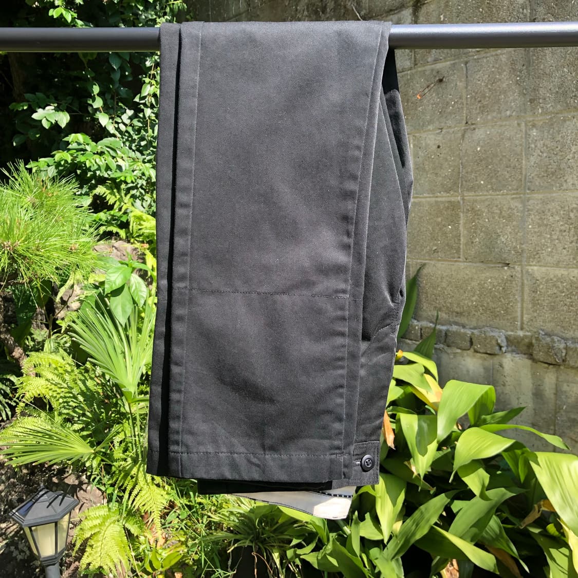 Beams Black Cotton Pants 빔즈 코튼팬츠 상품이미지4