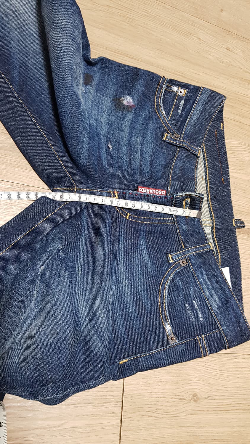 디스퀘어드 여성 스키니 데님 S75LA0536 매장판 뒷지퍼 상품이미지6