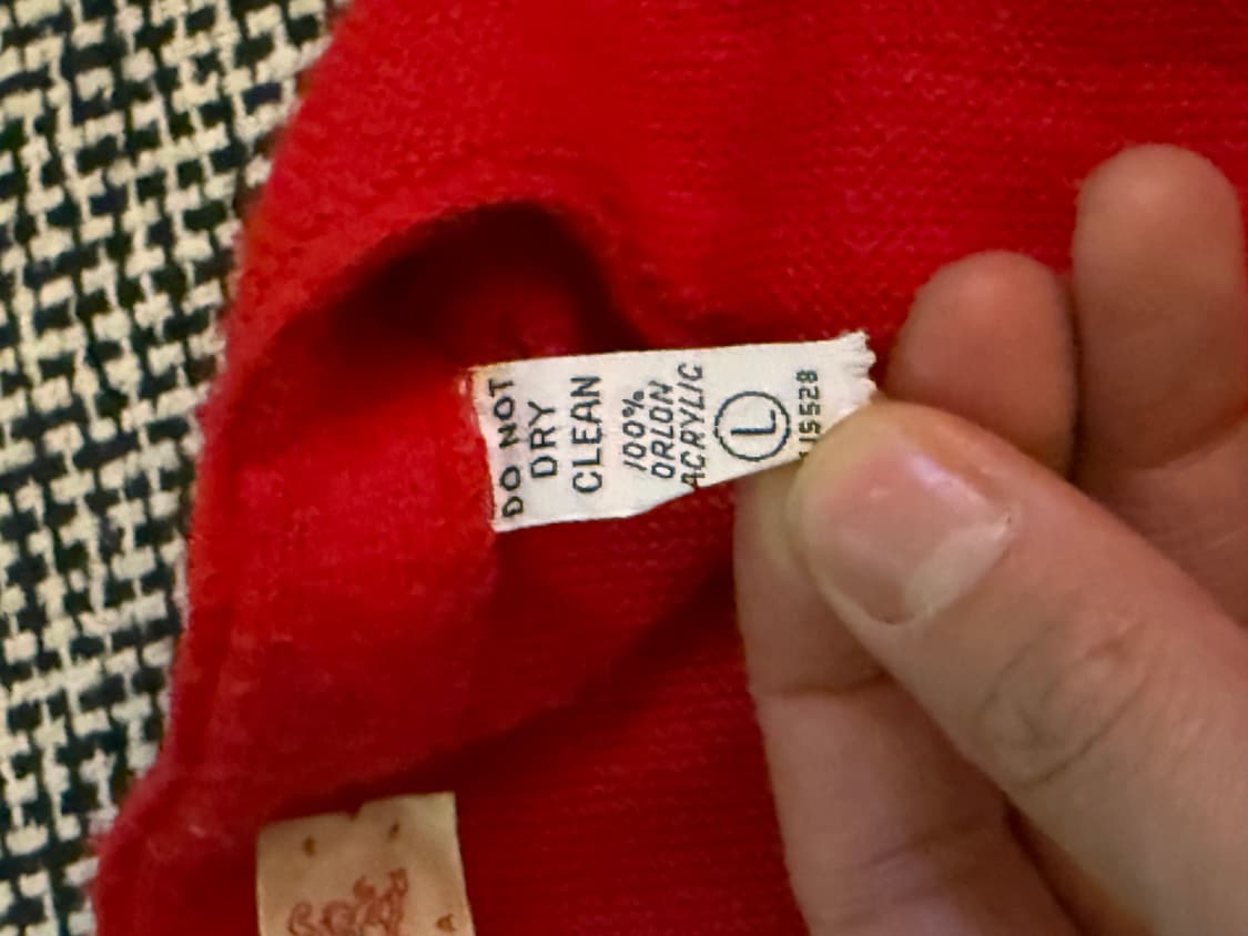 90s usa izod 라코스테 가디건 L 상품이미지3