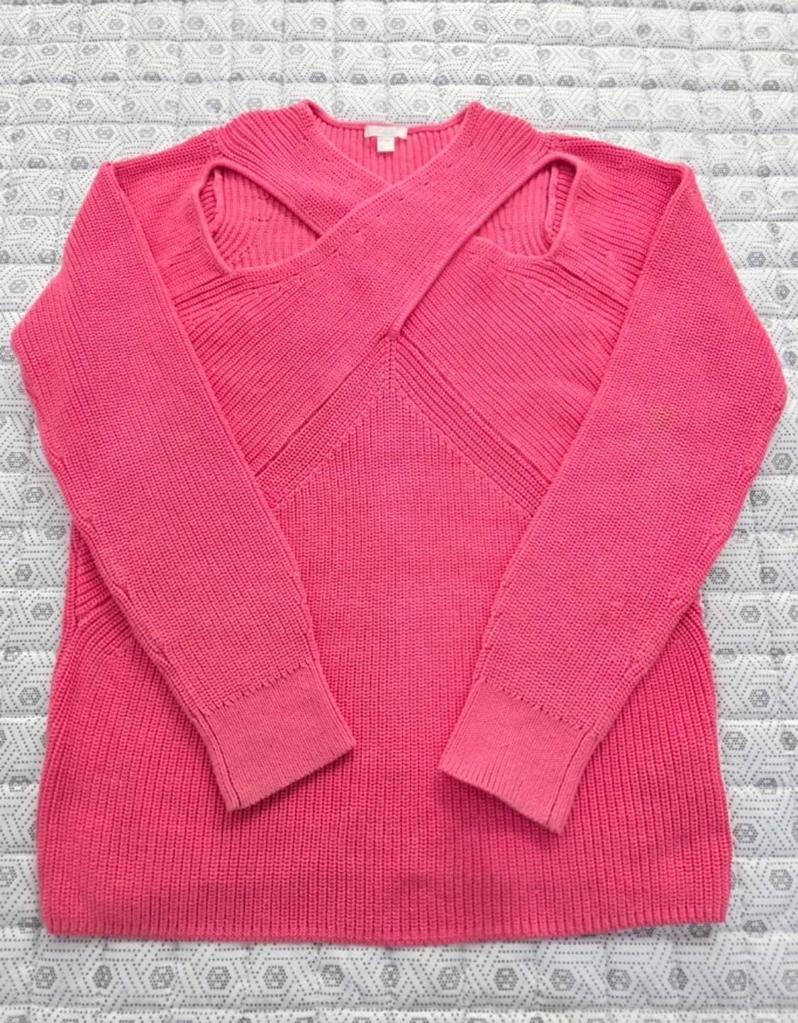 COS 코스 핑크 어깨트임 니트 ~55반 상품이미지3