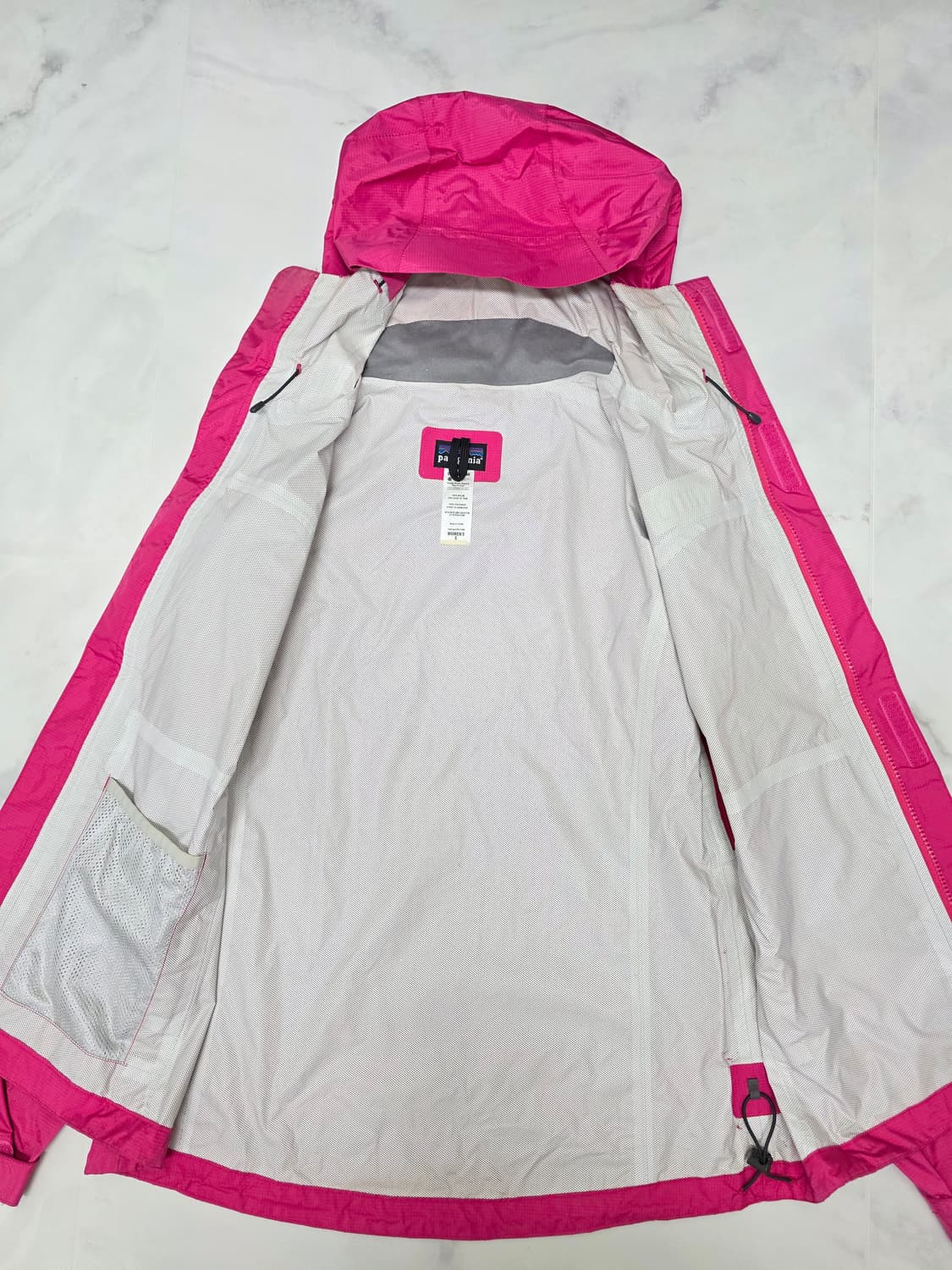 Patagonia 파타고니아 핫핑크 후드 윈드재킷 55 상품이미지5