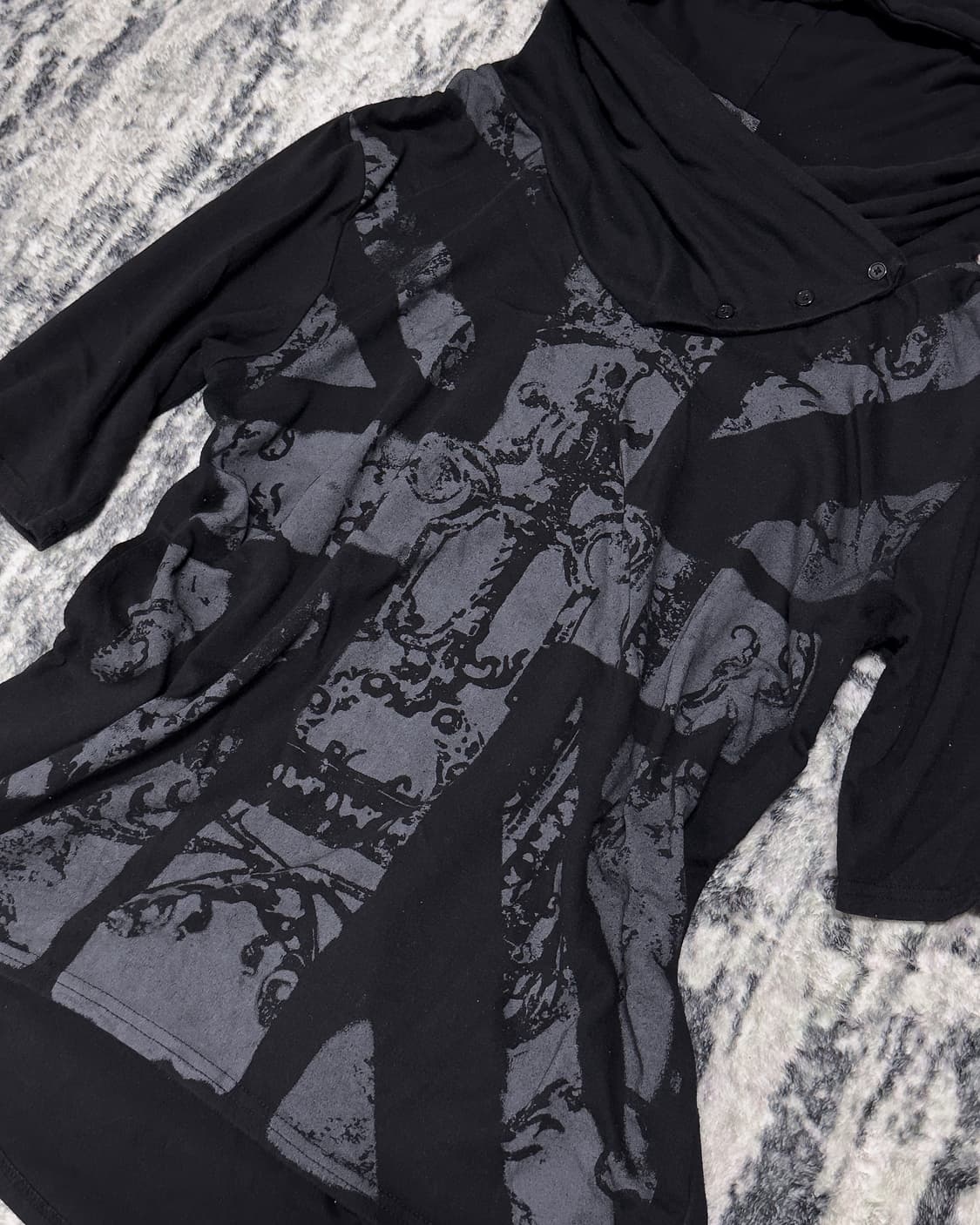 {Space Opera} Union Jack HighNeck Hoodie 상품이미지6