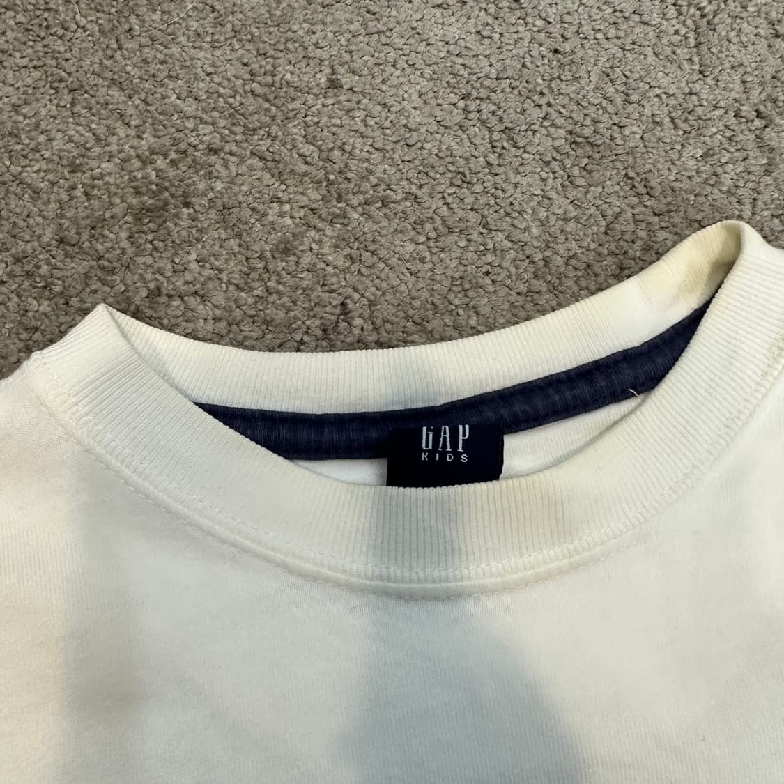 갭 풋볼 그래픽 미디크롭 반팔티M 상품이미지2