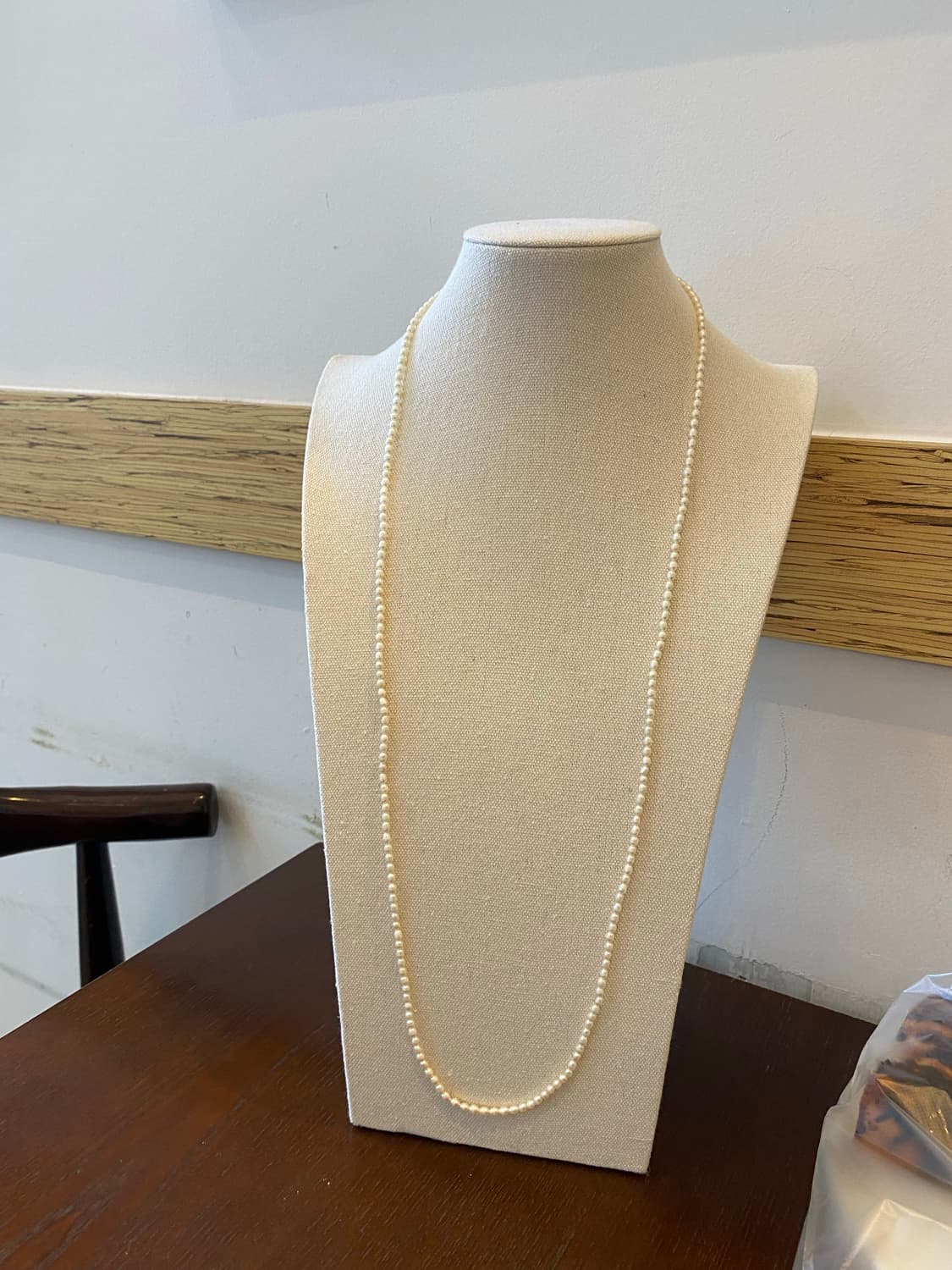 빈티지 담수진주 롱 목걸이 상품이미지1